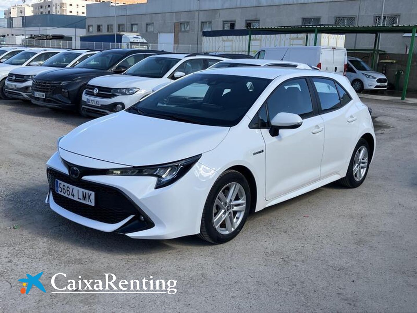 Toyota Corolla 1.8 125 Híbrido Blanco Sedan