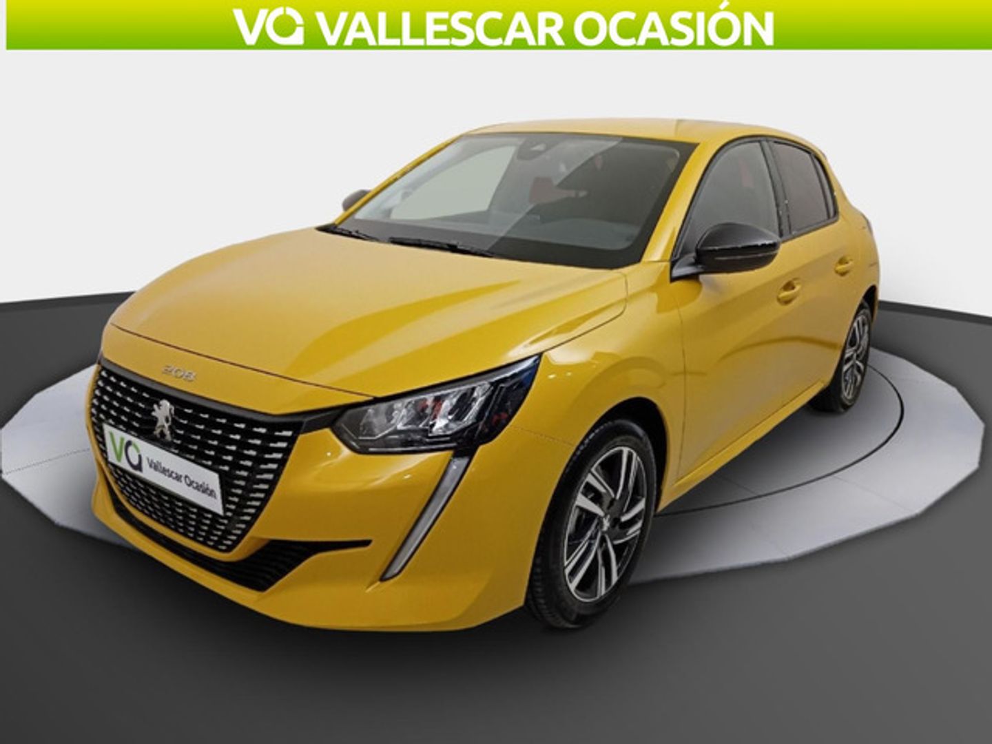 Peugeot 208 PureTech 100 Allure Pack Amarillo Compact