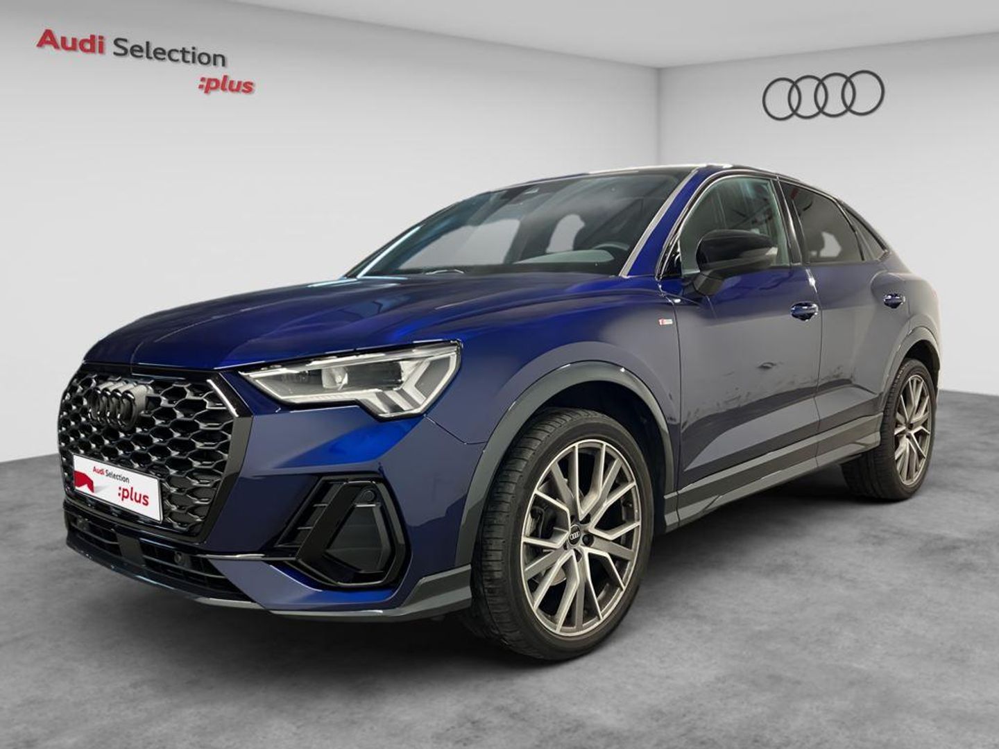 Audi Q3 Sportback Black line 35 TDI 110 kW (150 CV) S tronic Azul SUV