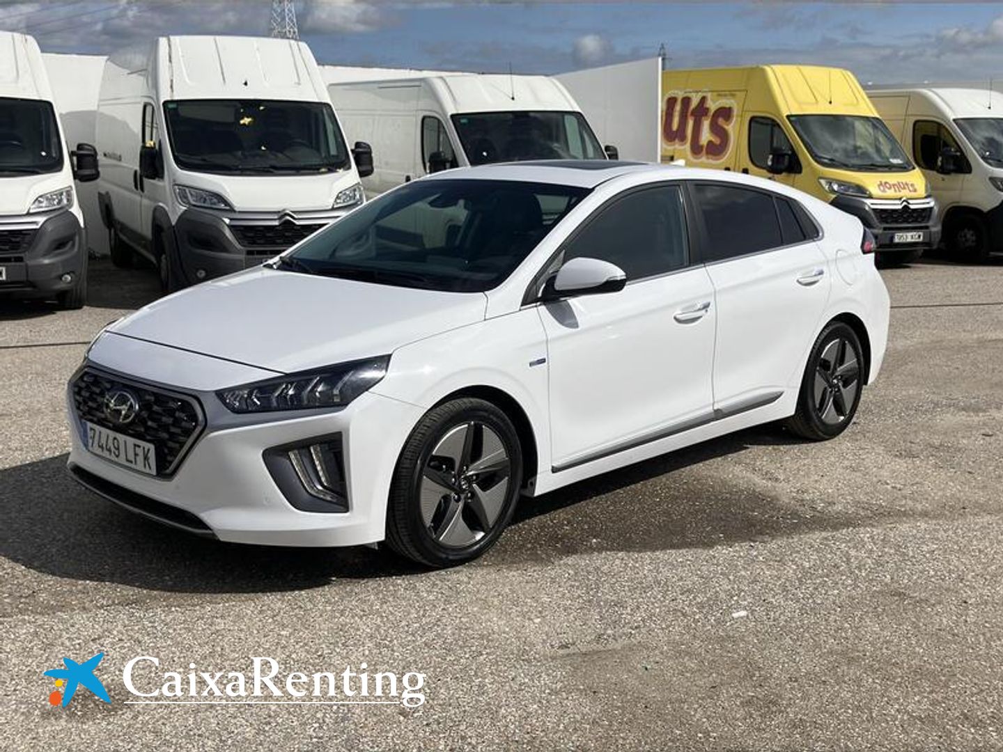 Hyundai Ioniq 1.6 GDI HEV Blanco Sedan