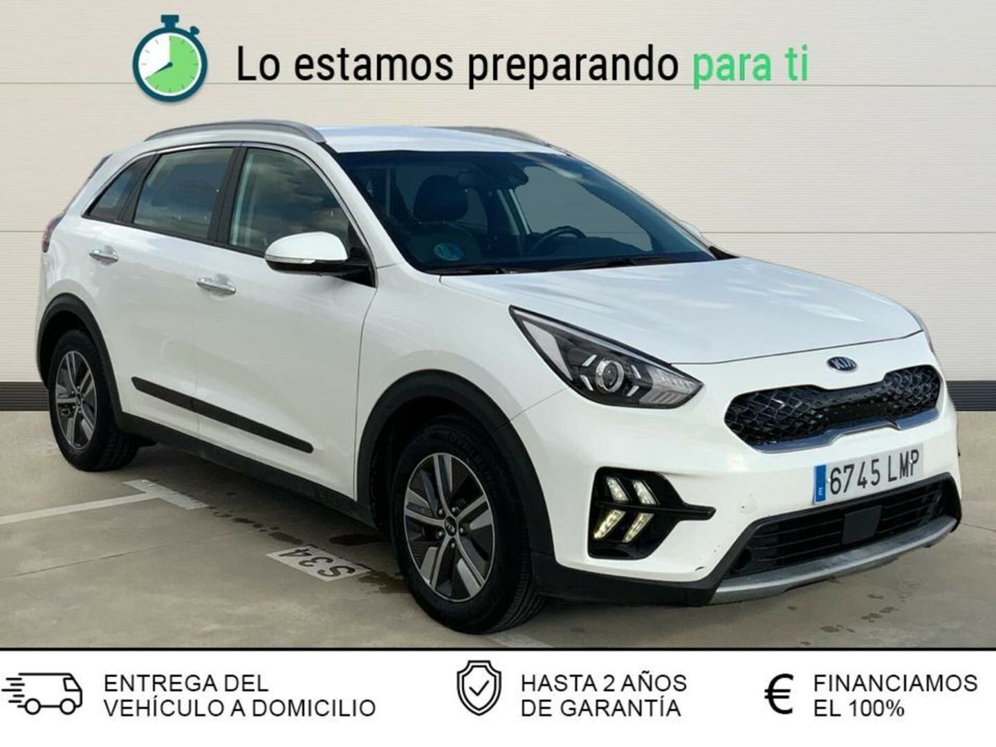 Kia Niro 1.6 GDi HEV Híbrido Blanco SUV