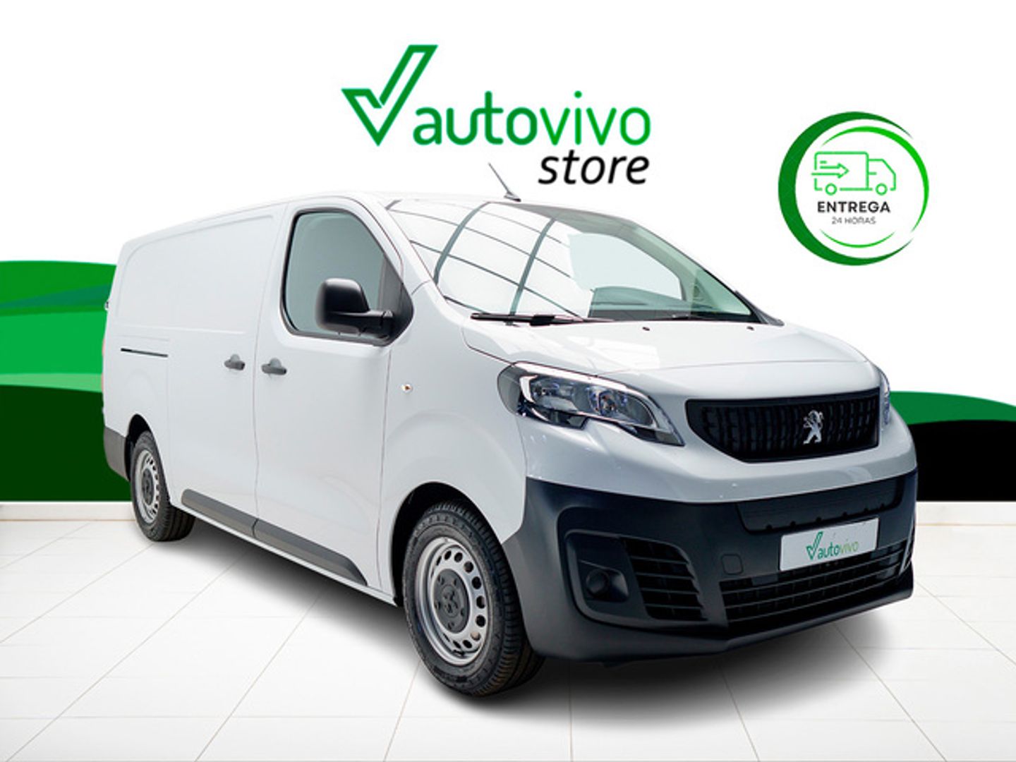 Peugeot e-Expert Furgón Eléctrico Batería 50kWh Long 100 kW (136 CV) Blanco Industrial