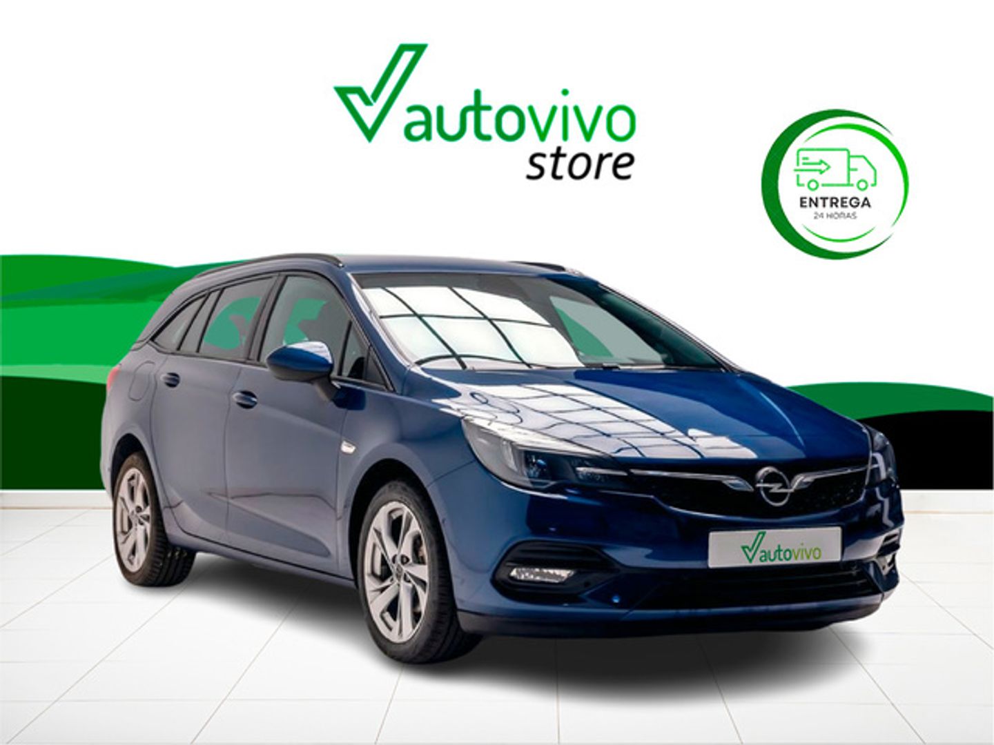 Opel Astra Sports Tourer 1.2 Turbo SHT GS Line 96 kW (130 CV) Azul Familiar