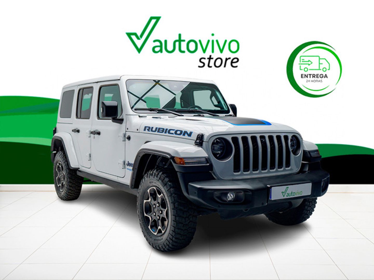 Jeep Wrangler 2.0 Rubicon 8ATX 280 kW (381 CV) Blanco All Terrain / Pick-up