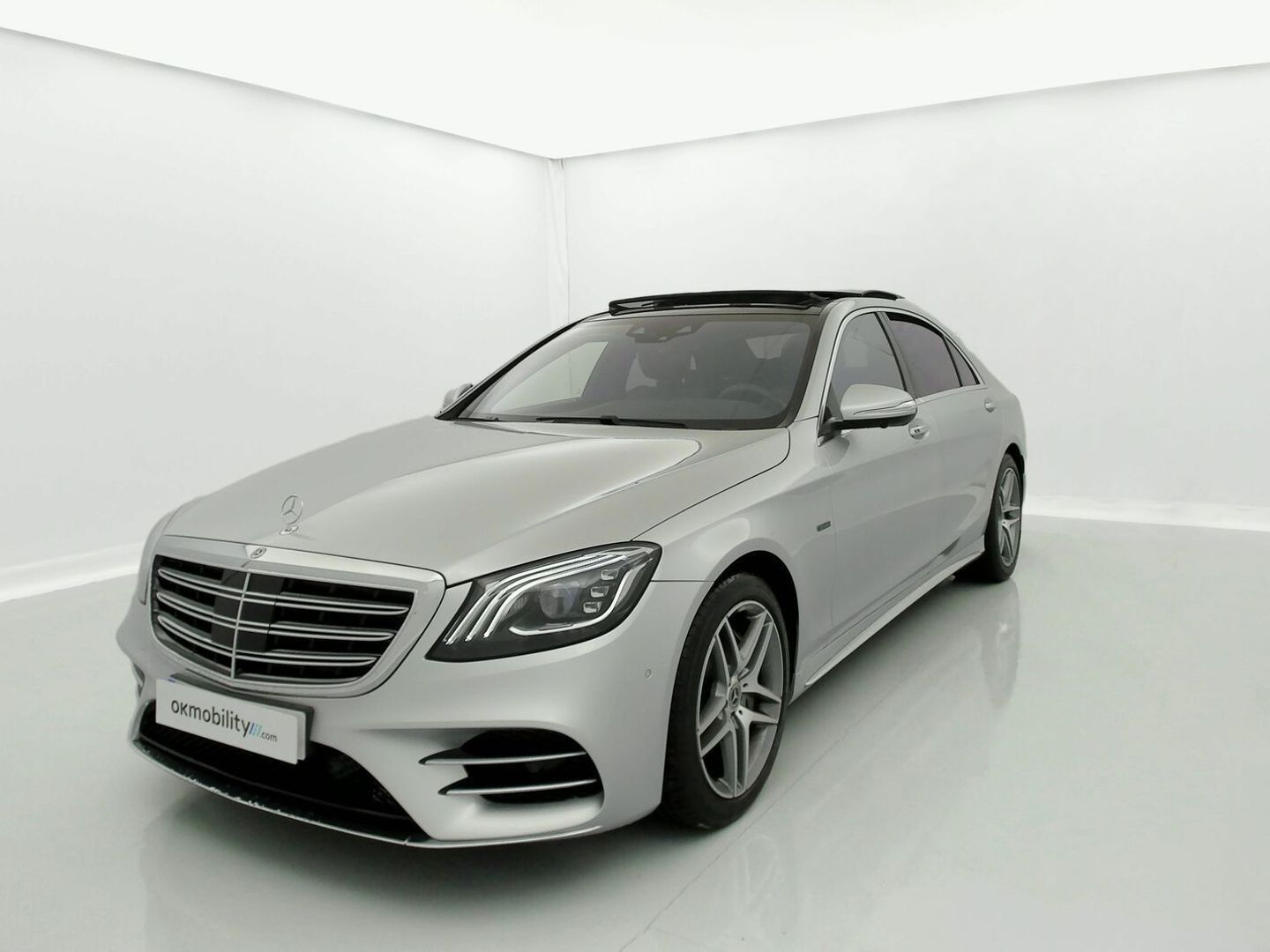 Mercedes-Benz Clase S S 560 e Largo 350 kW (476 CV) Gris Plata Sedan