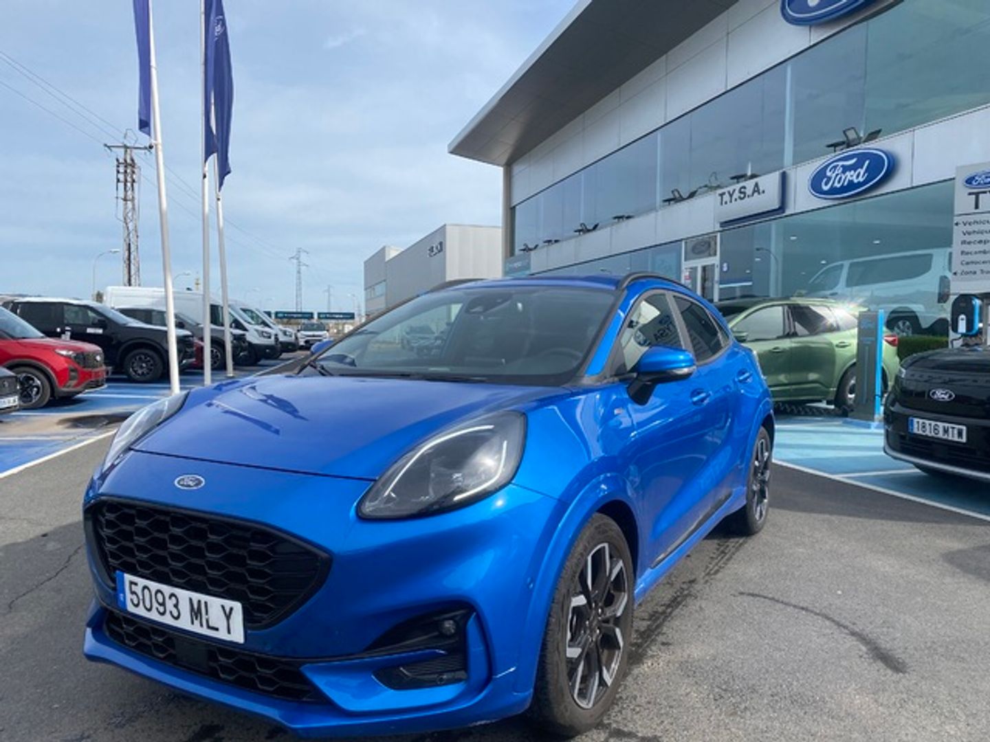 Ford Puma 1.0 EcoBoost MHEV ST-Line X 92 kW (125 CV) Azul SUV