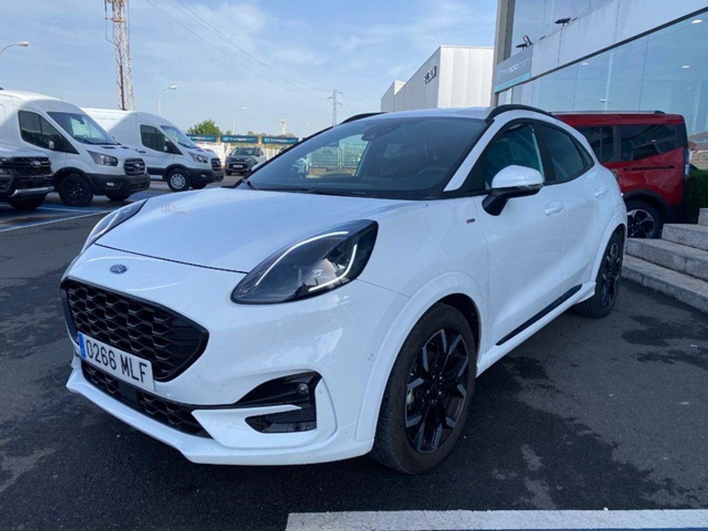 Ford Puma 1.0 EcoBoost MHEV ST-Line X 92 kW (125 CV) Blanco SUV