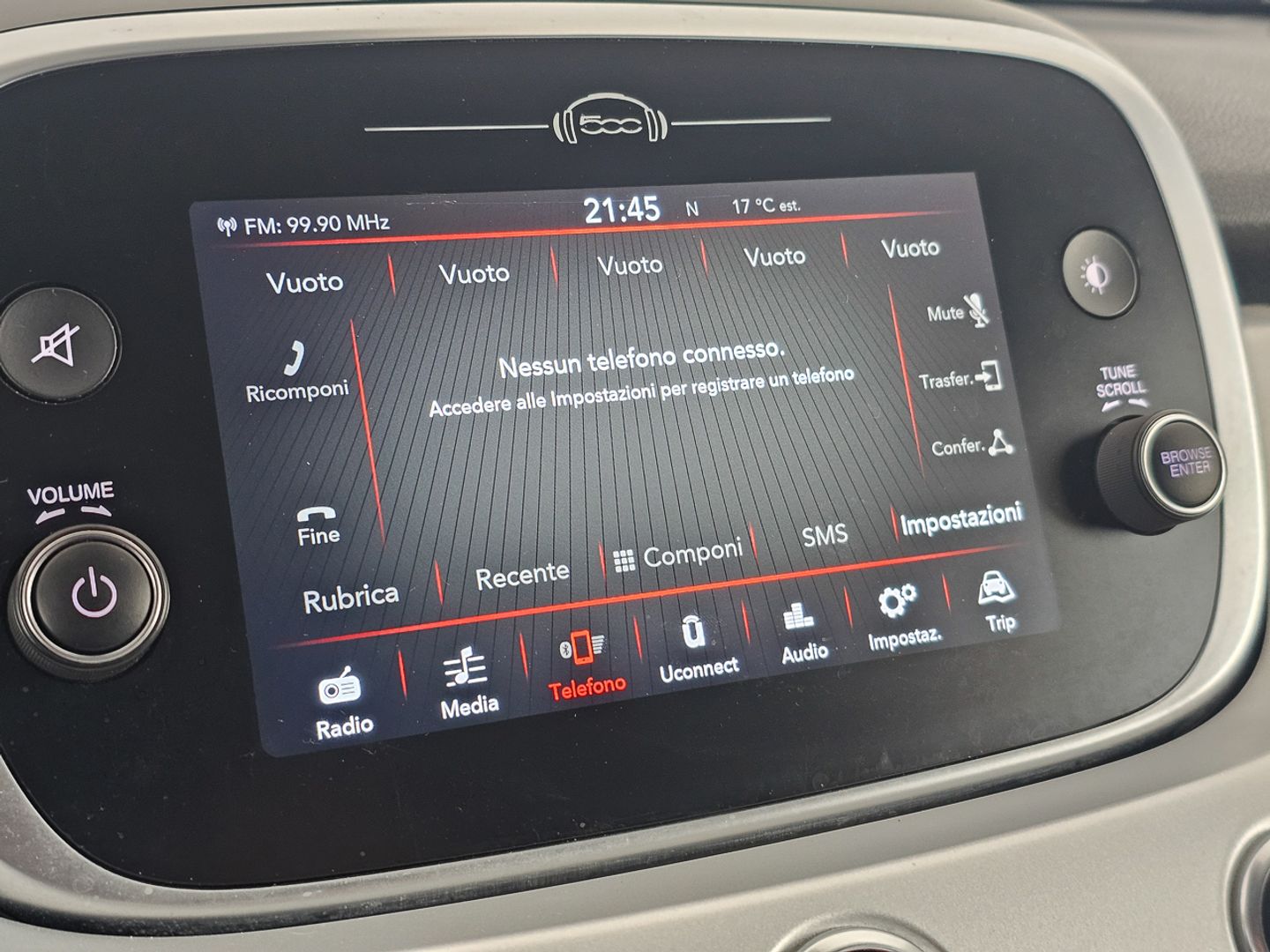 Fiat 500X 1,0 Firefly S&S Connect 88 kW (120 CV)
