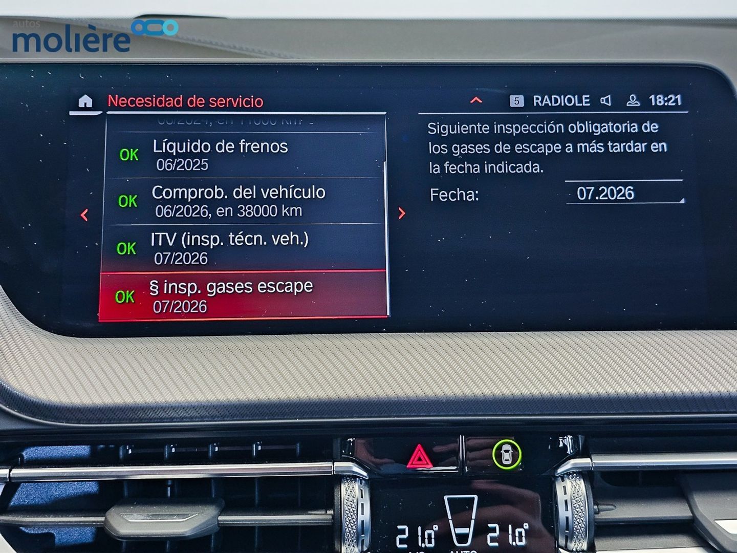 BMW Serie 1 118i 103 kW (140 CV)