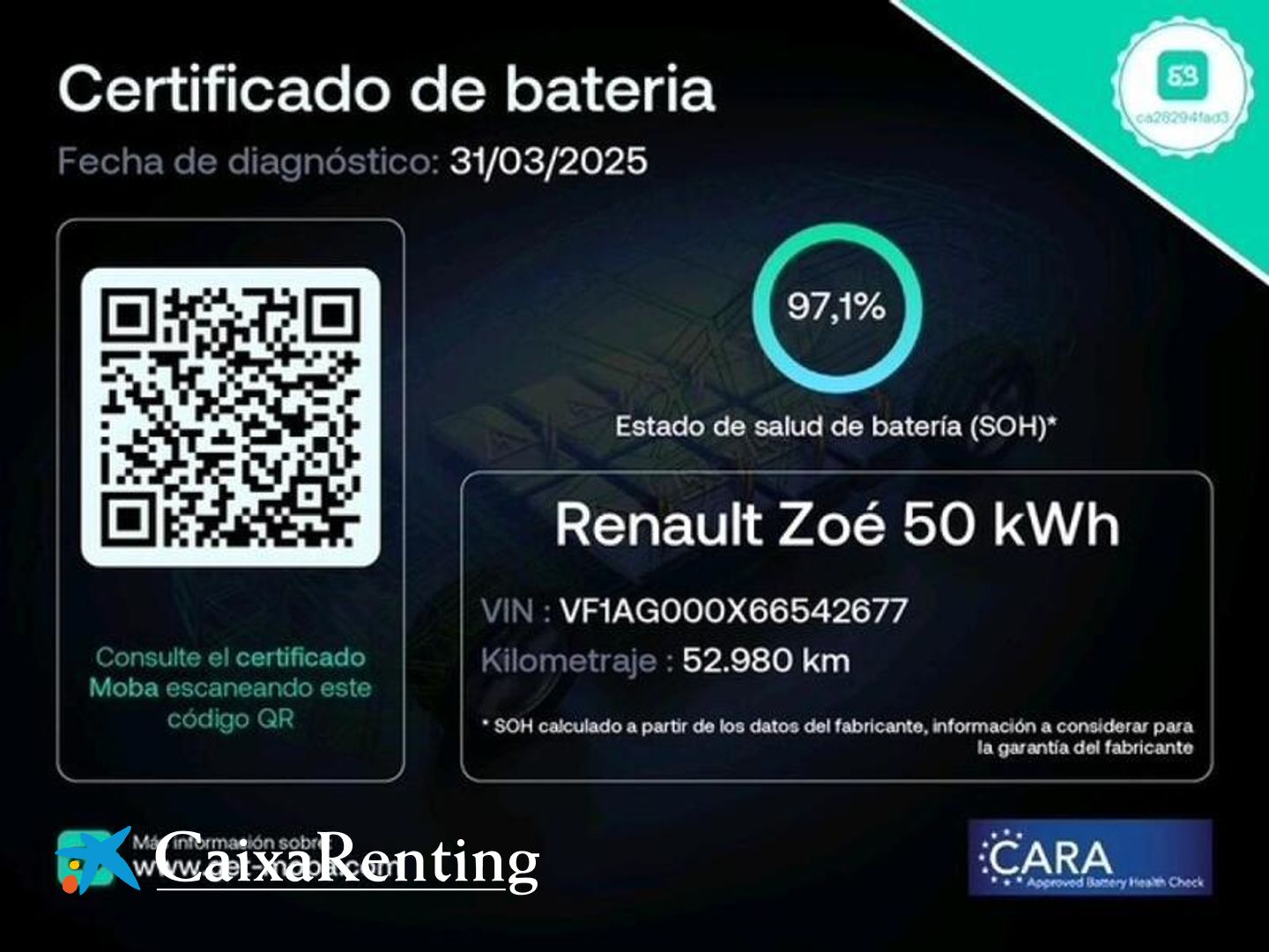 Renault Zoe Intens R135 Batería 50kWh 99 kW (135 CV)
