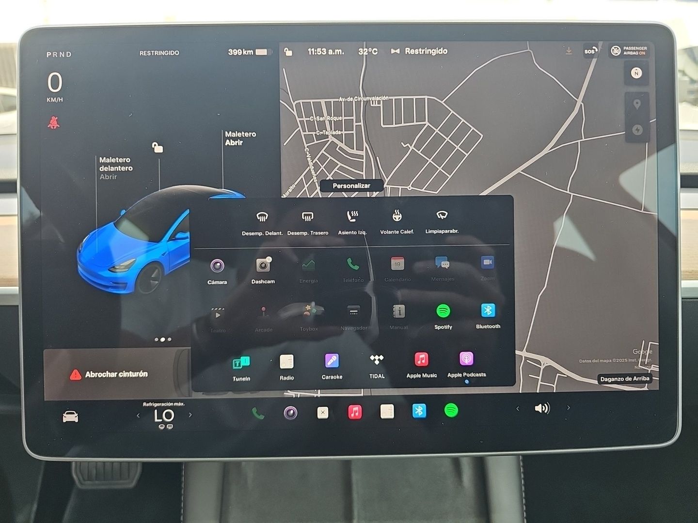 Tesla Model 3 Gran Autonomía 4WD 366 kW (498 CV)