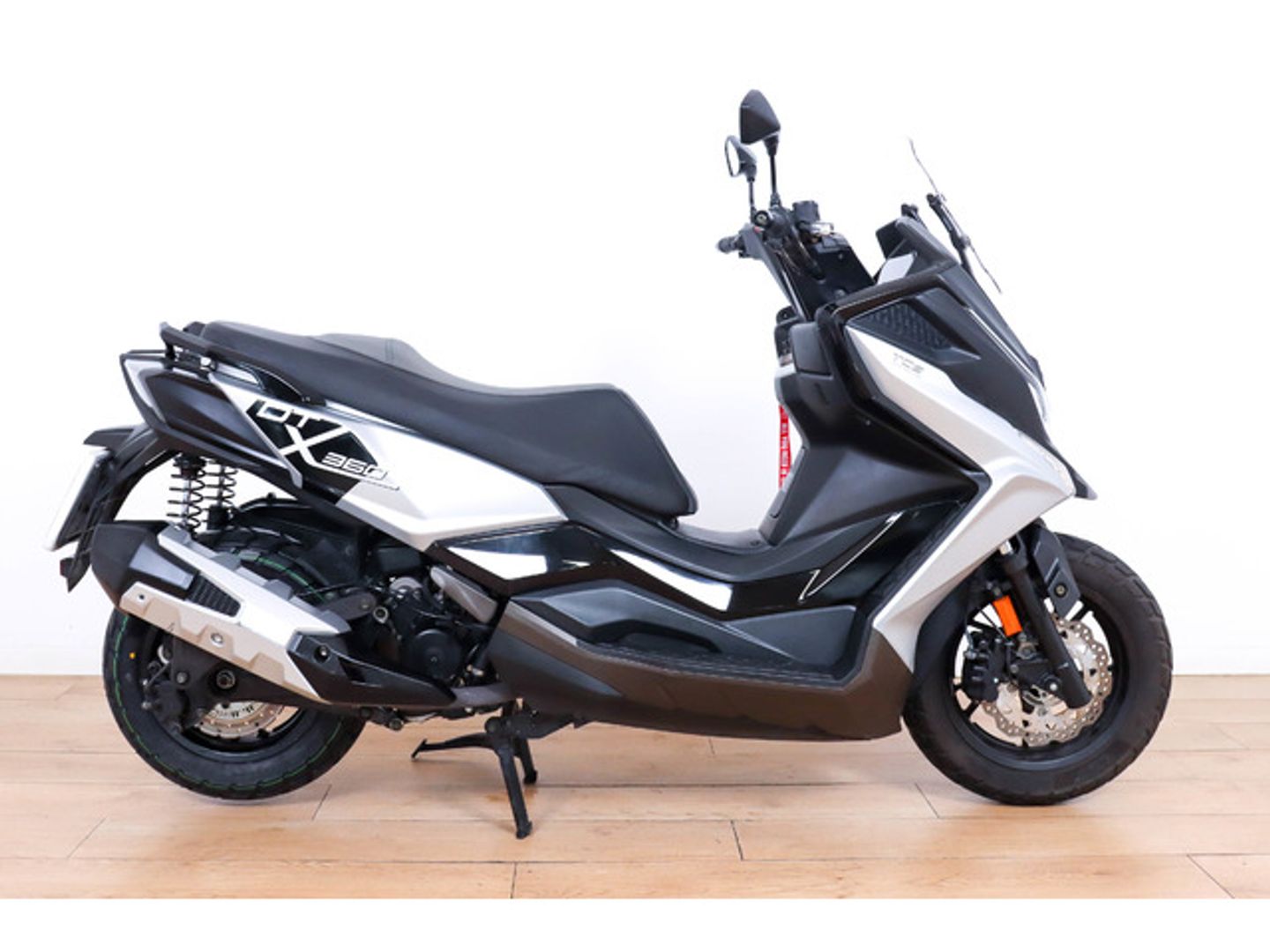 KYMCO DTX 350 Gris Plata Motorcycle