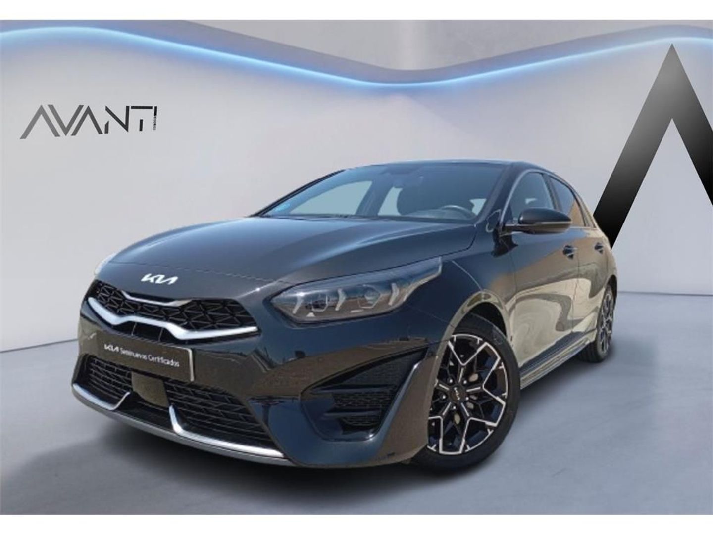 Kia Ceed 1.6 MHEV GT Line 100 kW (136 CV) Negro Sedan