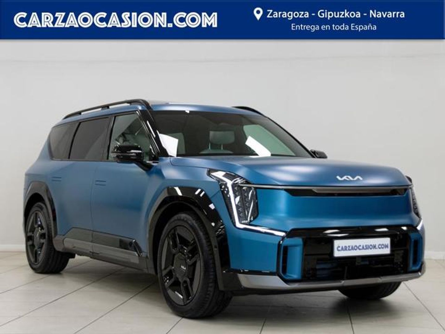 Kia EV9 GT-Line 99,8kWh AWD 283 kW (384 CV) Azul All Terrain / Pick-up