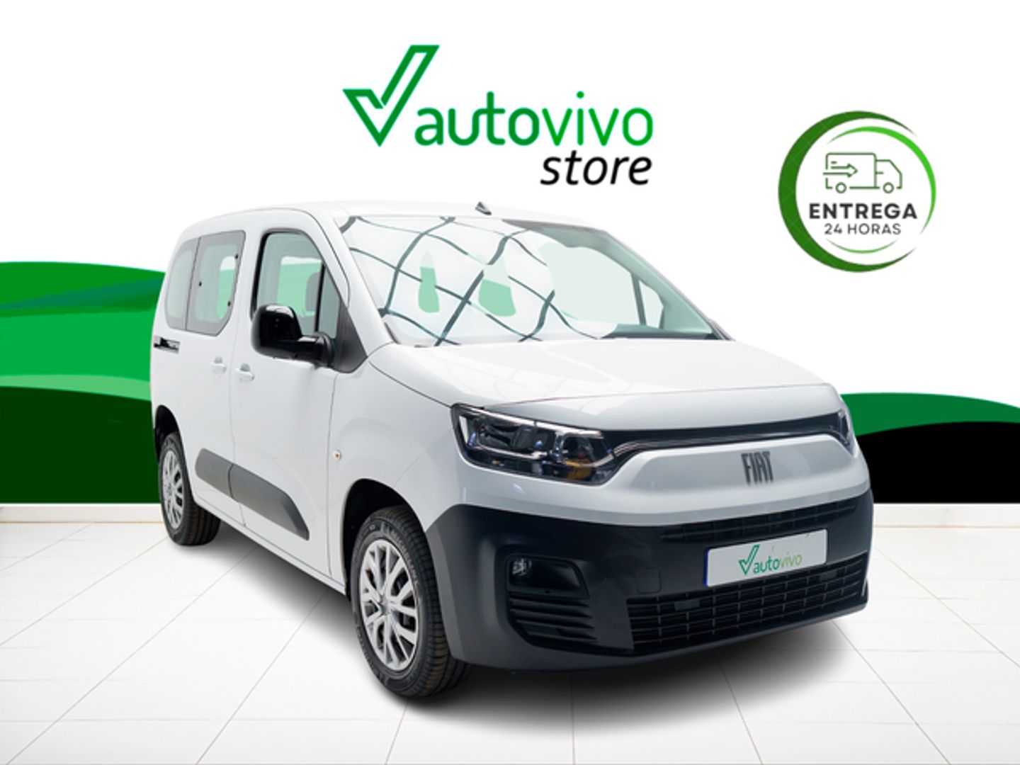 Fiat Dobló Combi 1.5 Diesel Talla M 75 kW (102 CV) Blanco Industrial