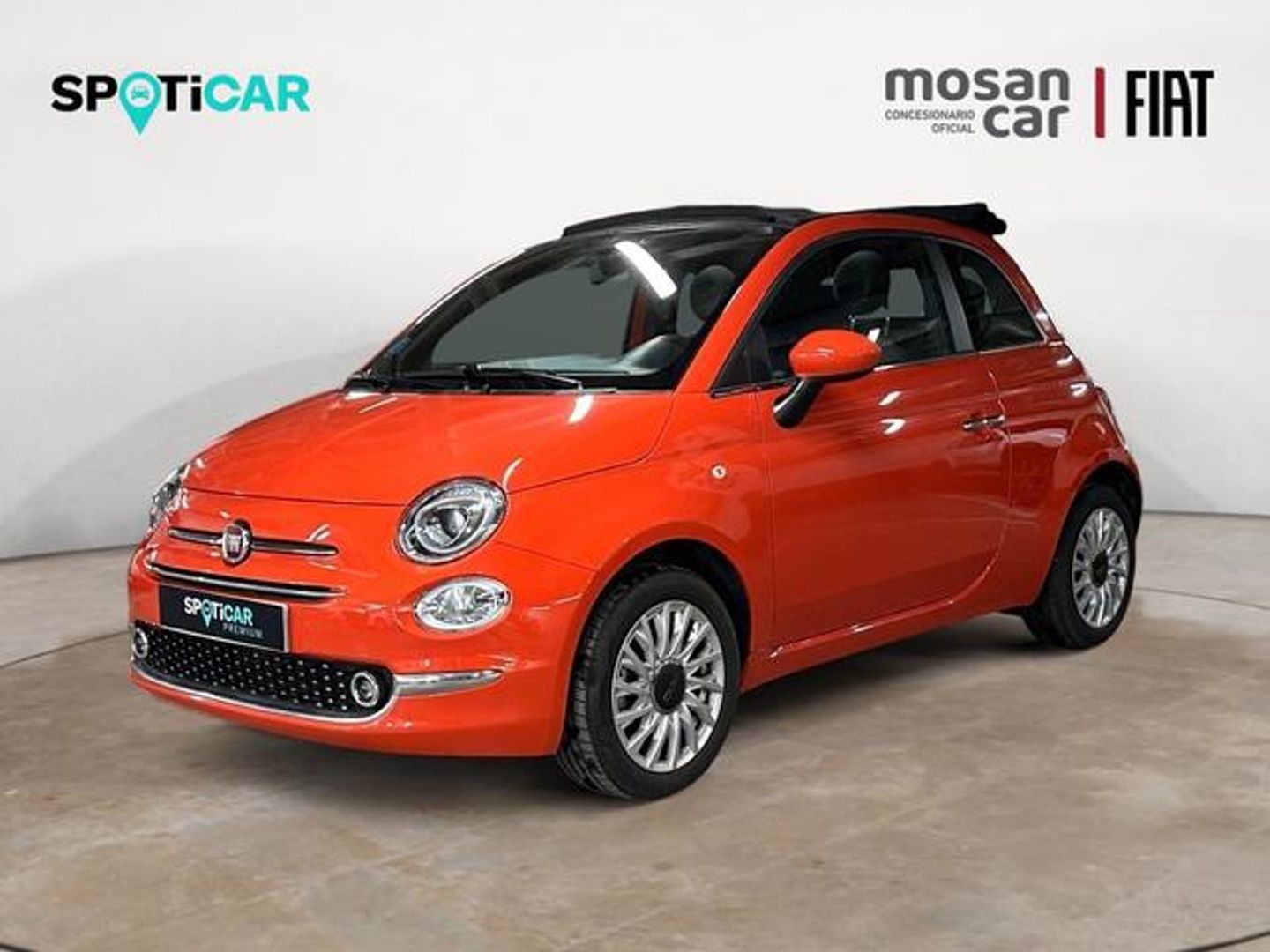 Fiat 500C 1.0 Hybrid Dolcevita 51 kW (70 CV) Naranja Cabrio / Roadster