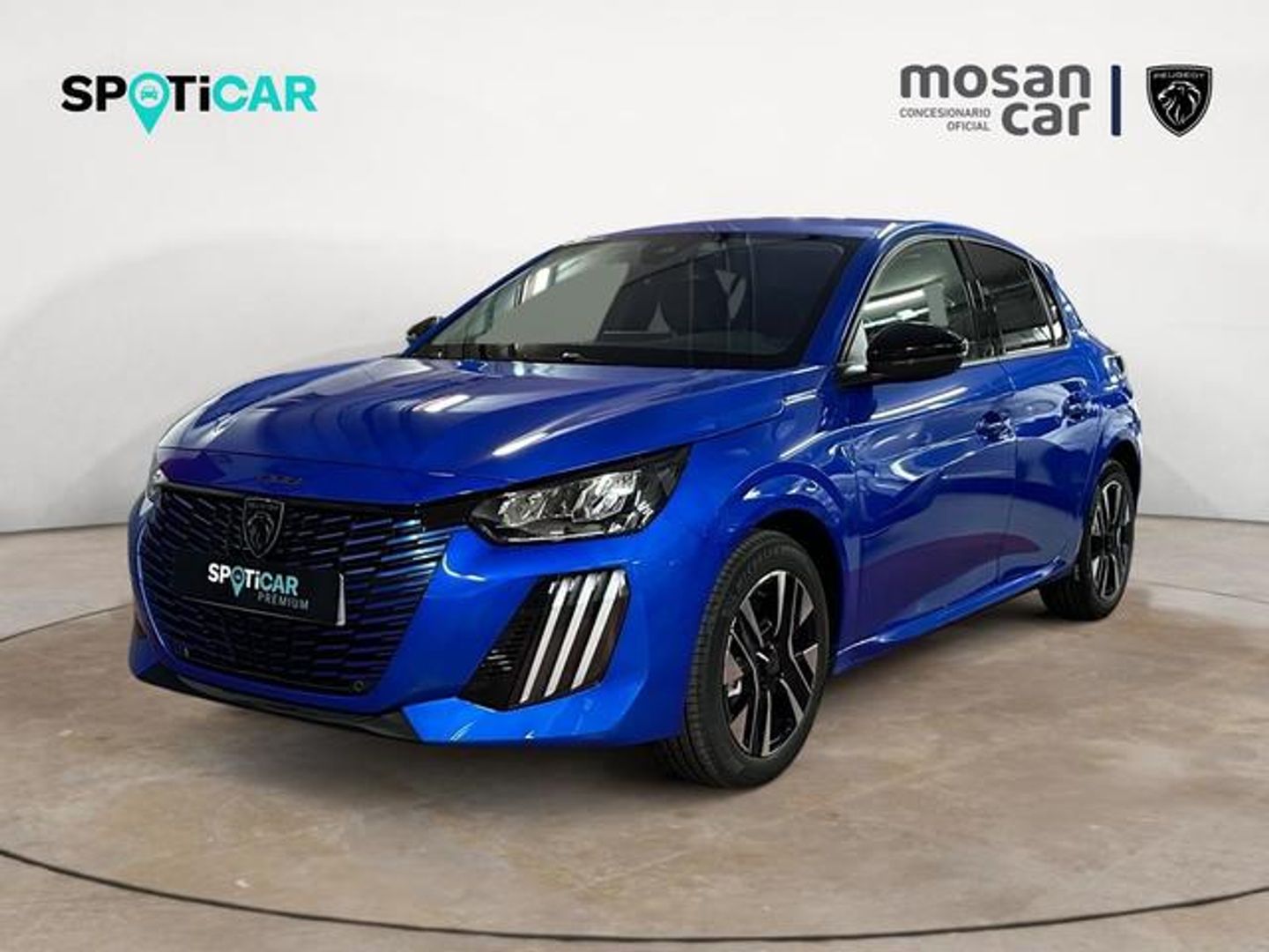 Peugeot 208 Allure Hybrid eDCS6 75 kW (100 CV) Azul Sedan