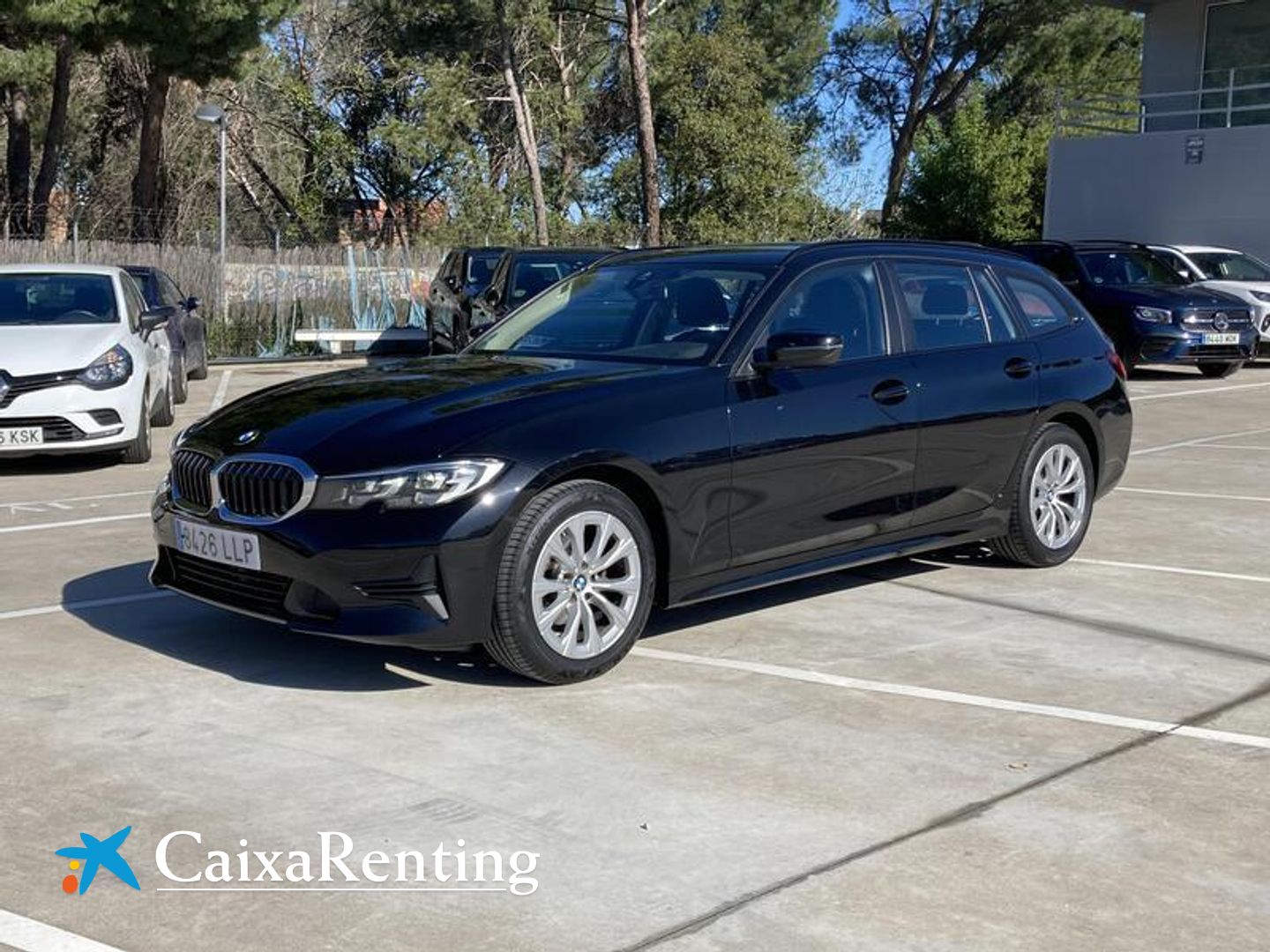 BMW Serie 3 318d Touring 110 kW (150 CV) Negro Familiar