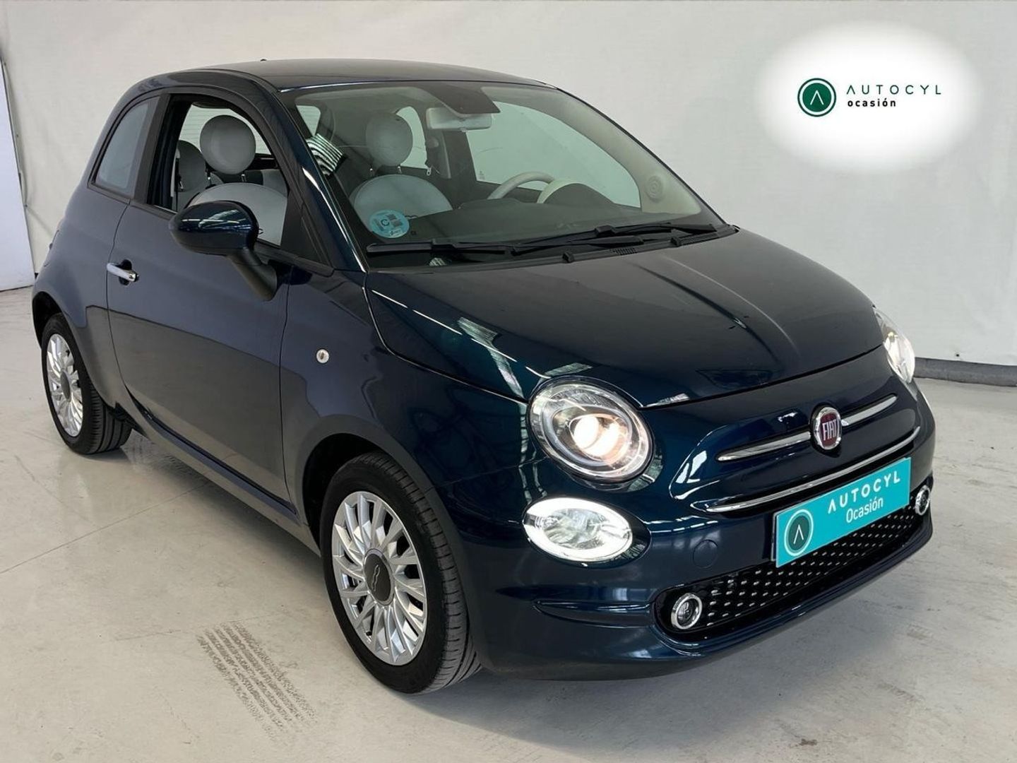 Fiat 500 1.2 8v Lounge MTA 51 kW (69 CV) Azul Compact