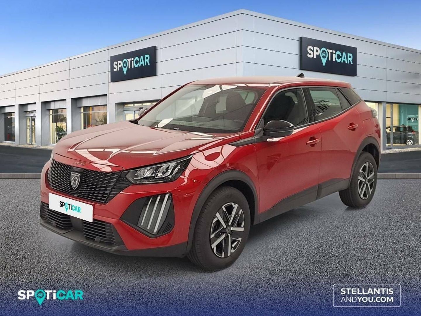 Peugeot 2008 PureTech 100 S&S Active 75 kW (100 CV) Rojo All Terrain / Pick-up