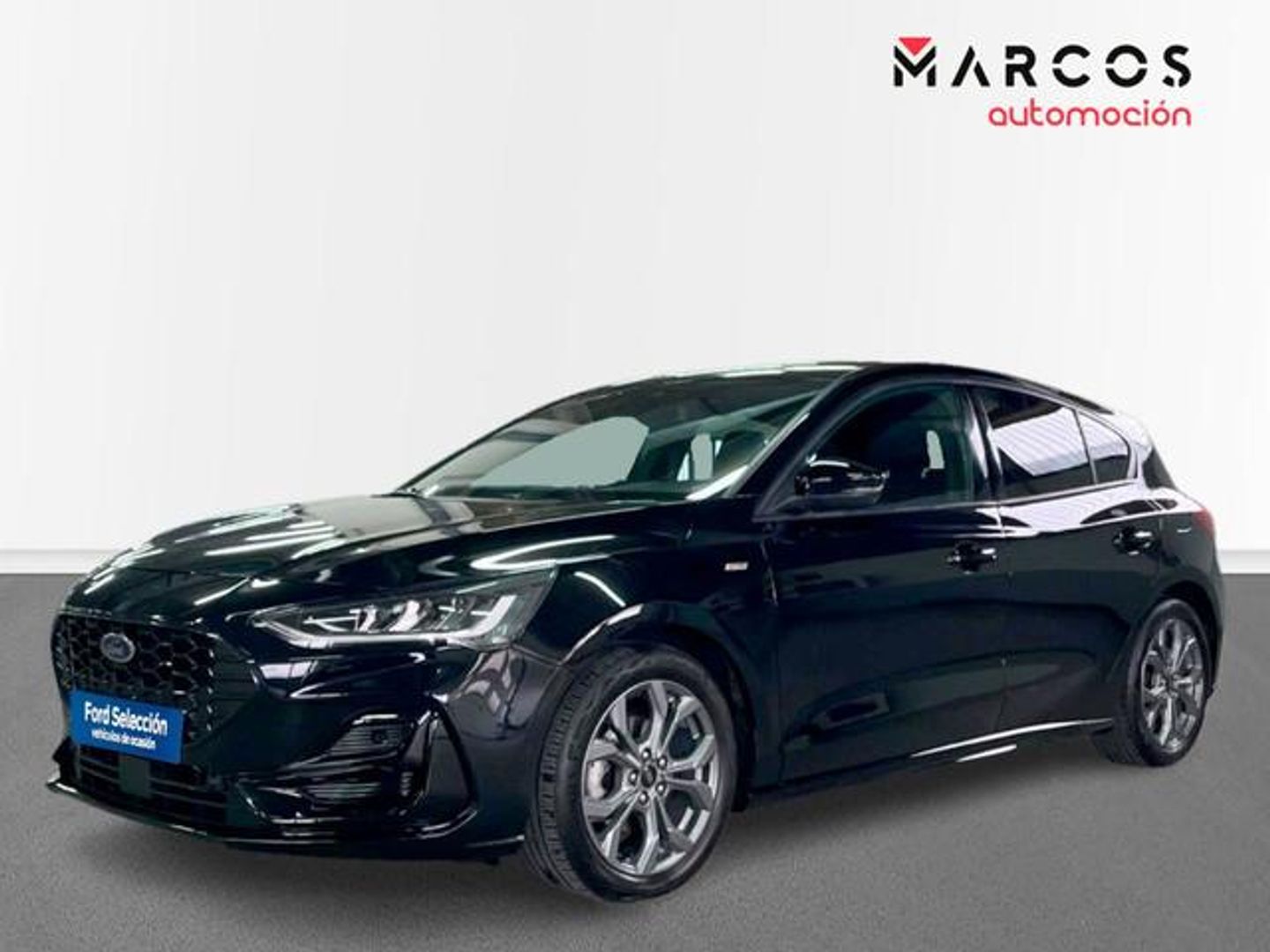 Ford Focus 1.0 Ecoboost MHEV ST-Line X 92 kW (125 CV) Negro Compact