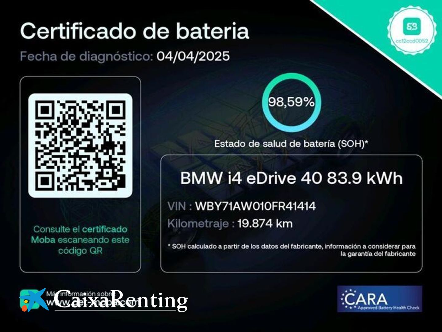 BMW i4 eDrive40 250 kW (340 CV)