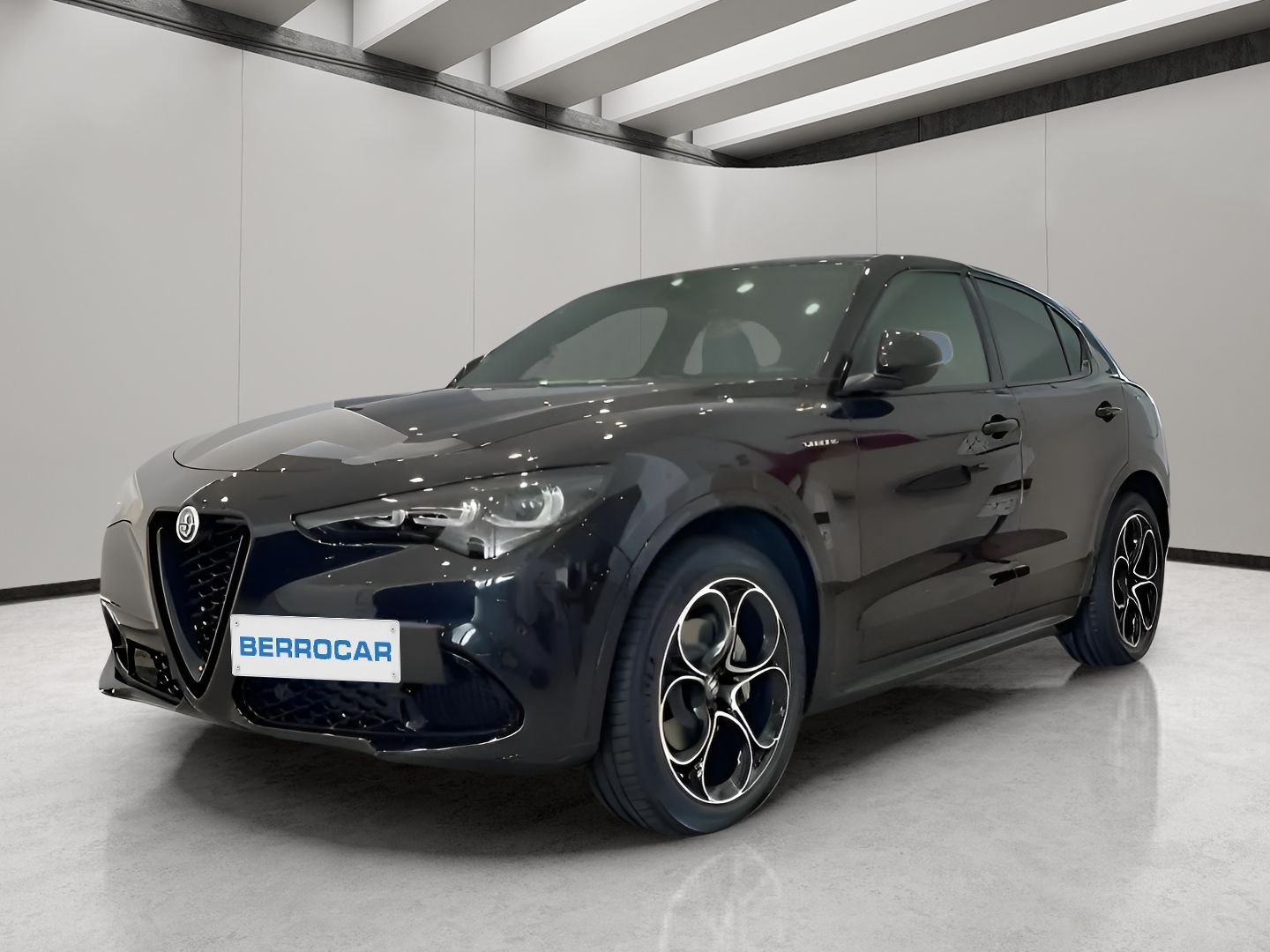 Alfa Romeo Stelvio 2.2 Diesel Veloce Q4 154 kW (210 CV) Negro SUV