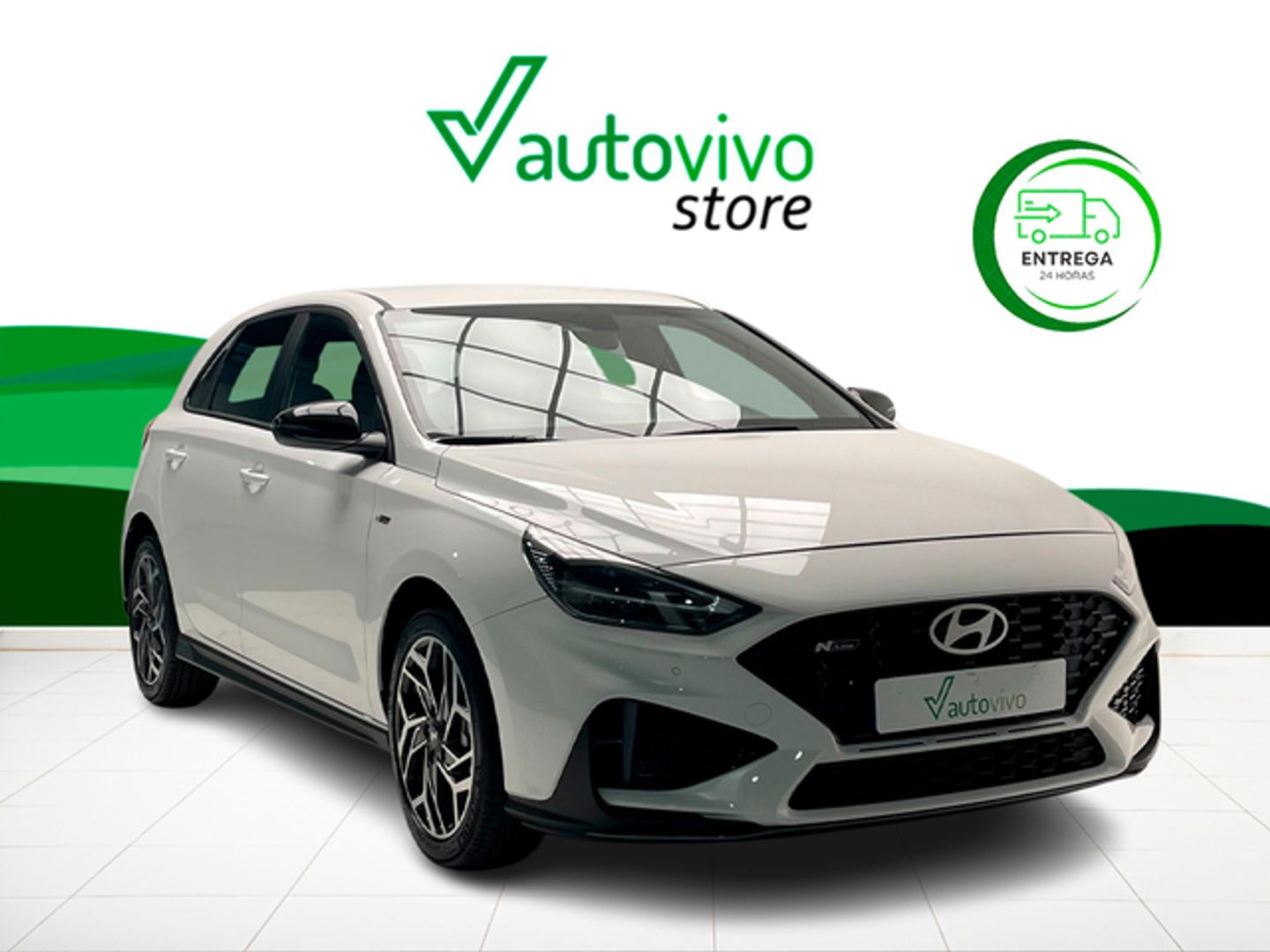 Hyundai i30 1.0 TGDI N Line 74 kW (100 CV) Blanco Compact