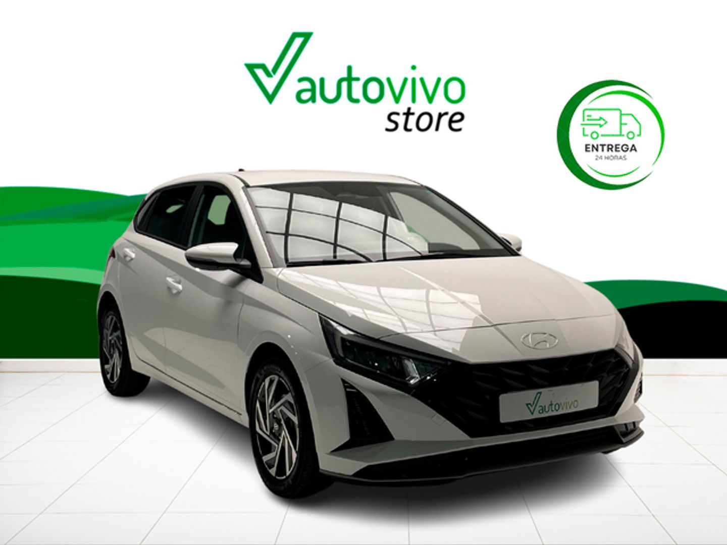 Hyundai i20 1.0 TGDI Klass 74 kW (100 CV) Blanco Compact