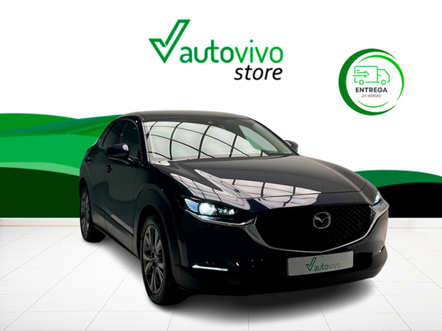 Mazda CX-30 2.0 e-Skyactiv-X Zenith White Safety 137 kW (186 CV) Azul SUV