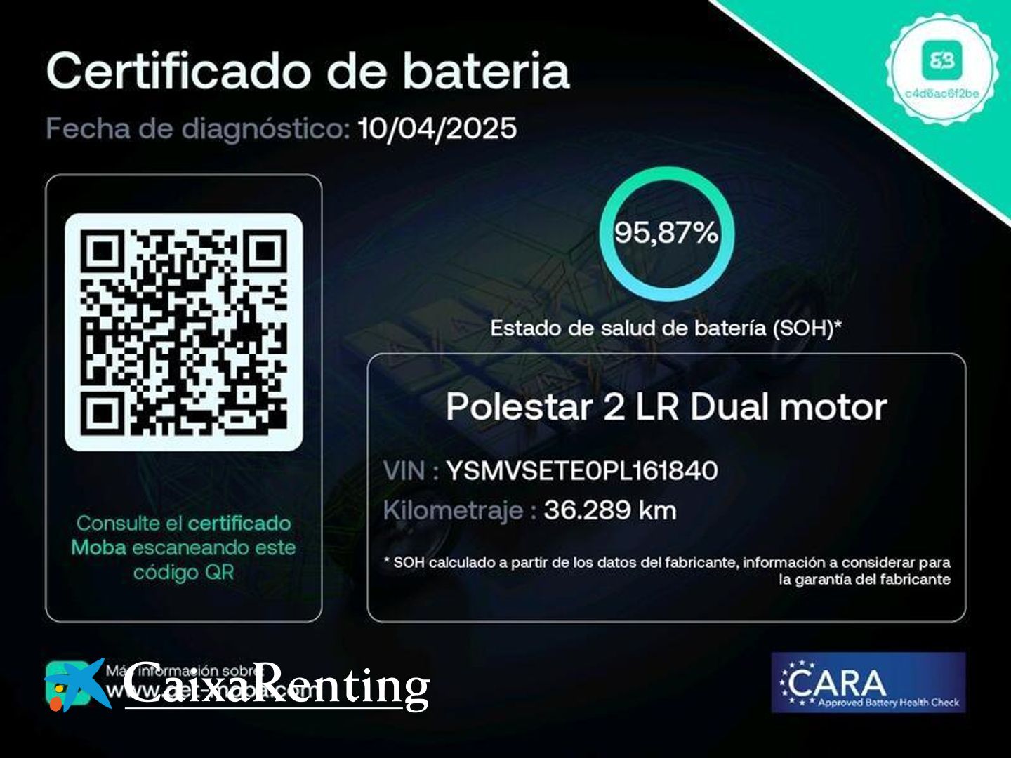 Polestar 2 Long Range Dual Motor Performance AWD 82kWh 350 kW (476 CV)