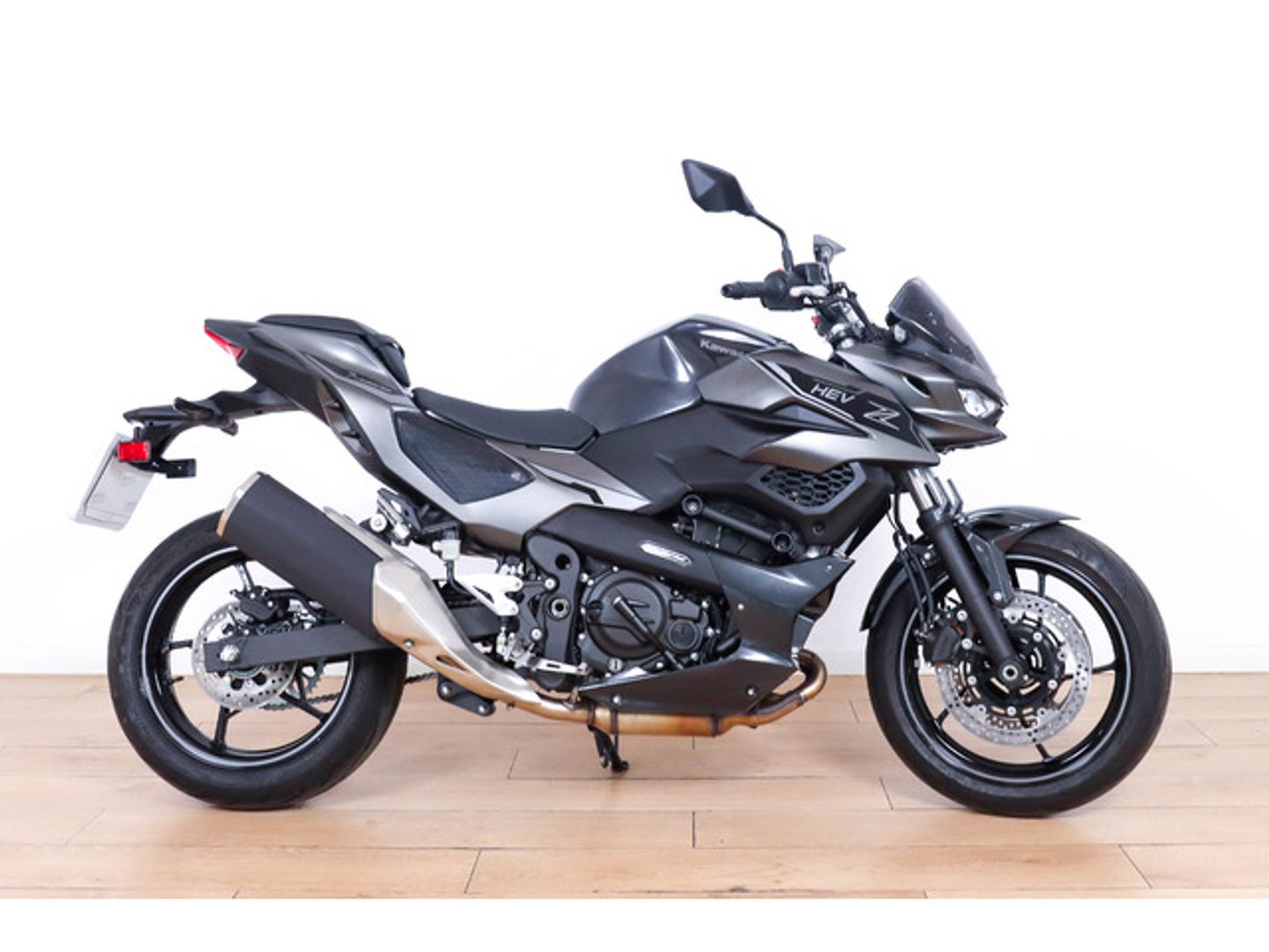 Kawasaki Z7 Hybrid Negro Motorcycle