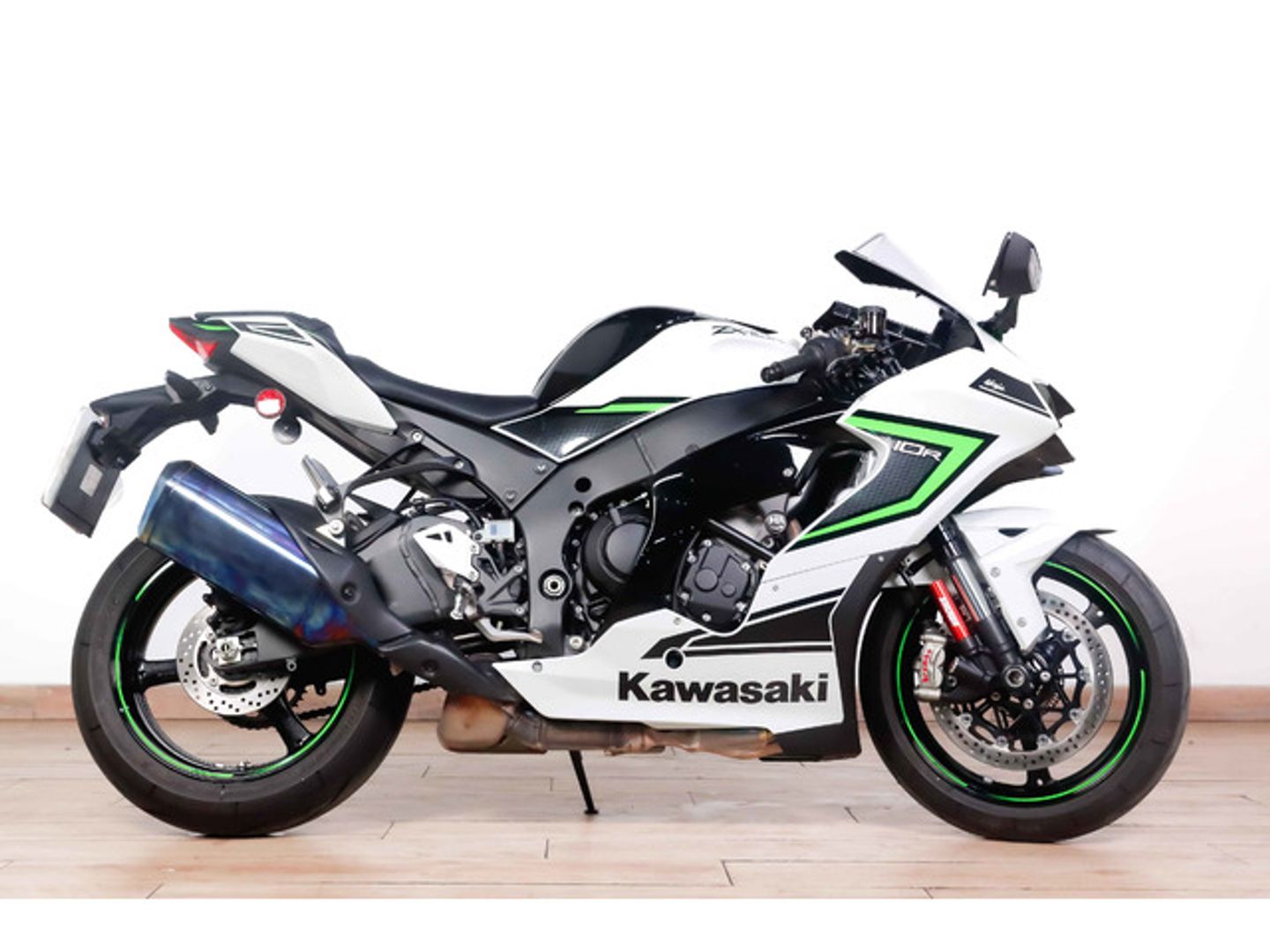 Kawasaki Ninja ZX-10R Blanco Motorcycle