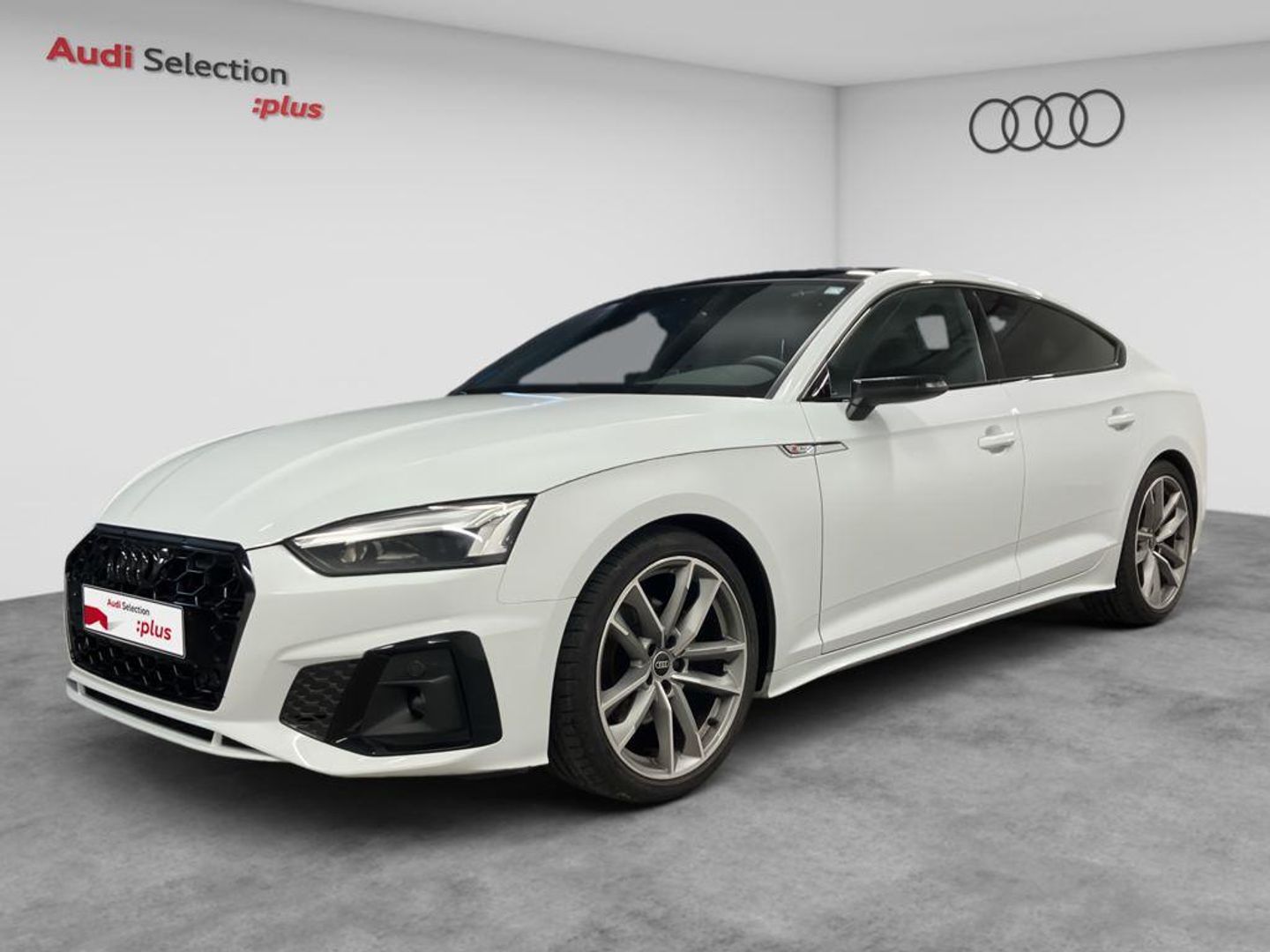 Audi A5 Sportback Black line 35 TDI 120 kW (163 CV) S tronic Blanco Sedan