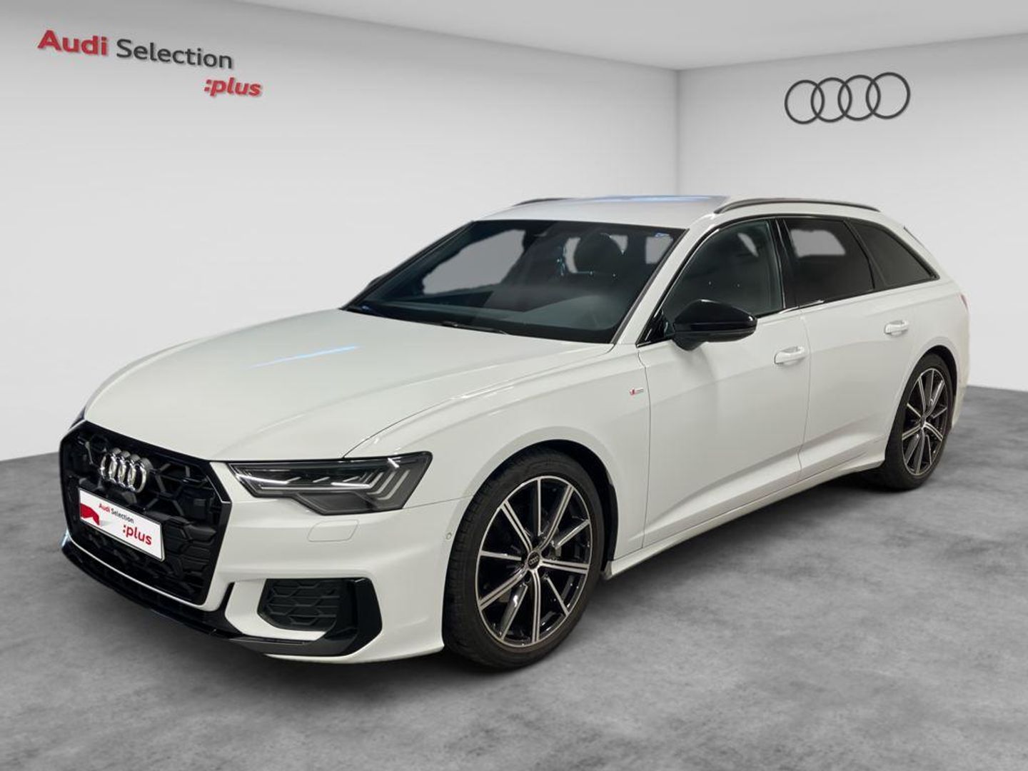 Audi A6 Avant Black line 40 TDI 150 kW (204 CV) S tronic Blanco Familiar