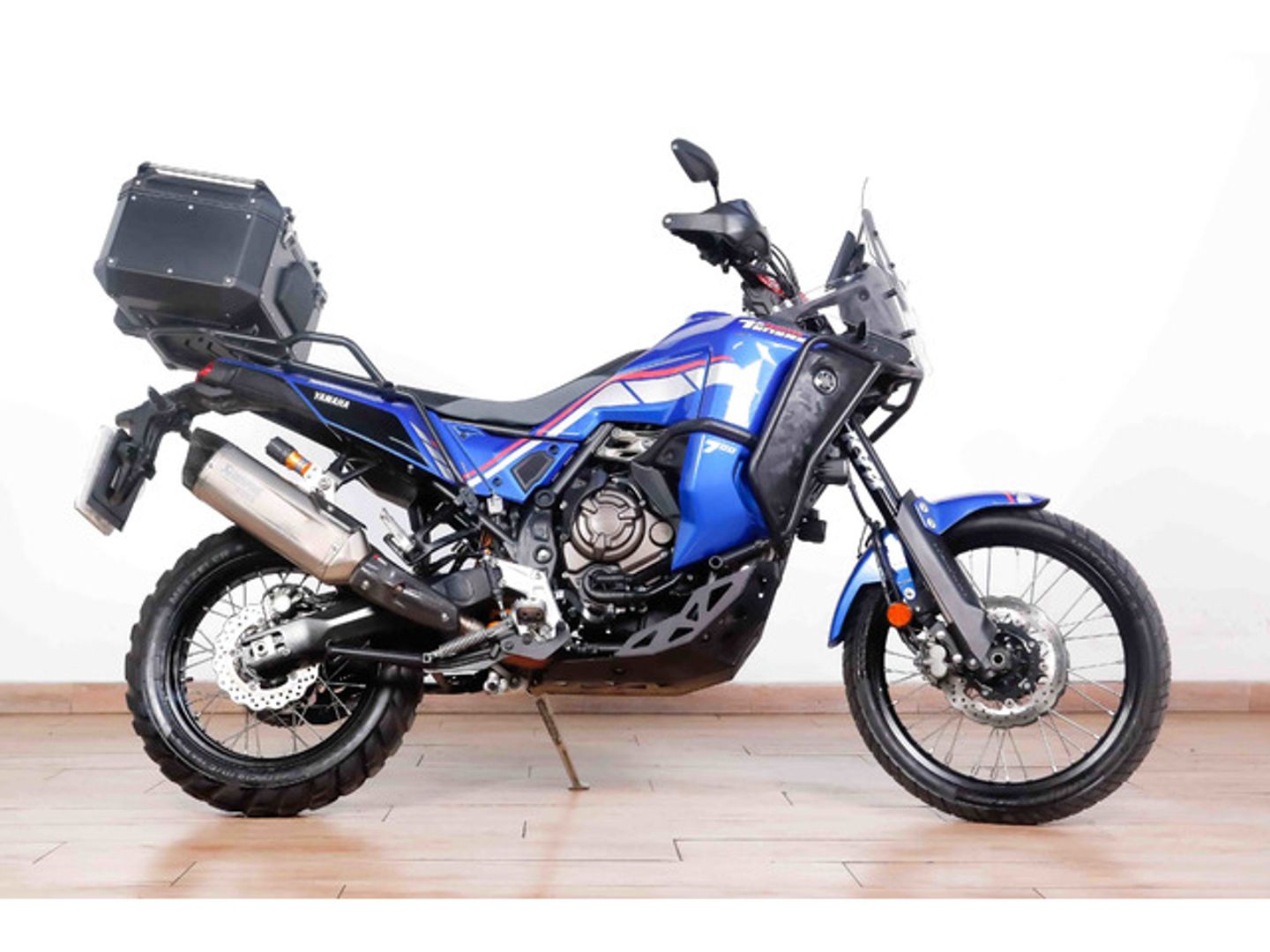 Yamaha Ténéré 700 World Raid Azul Motorcycle