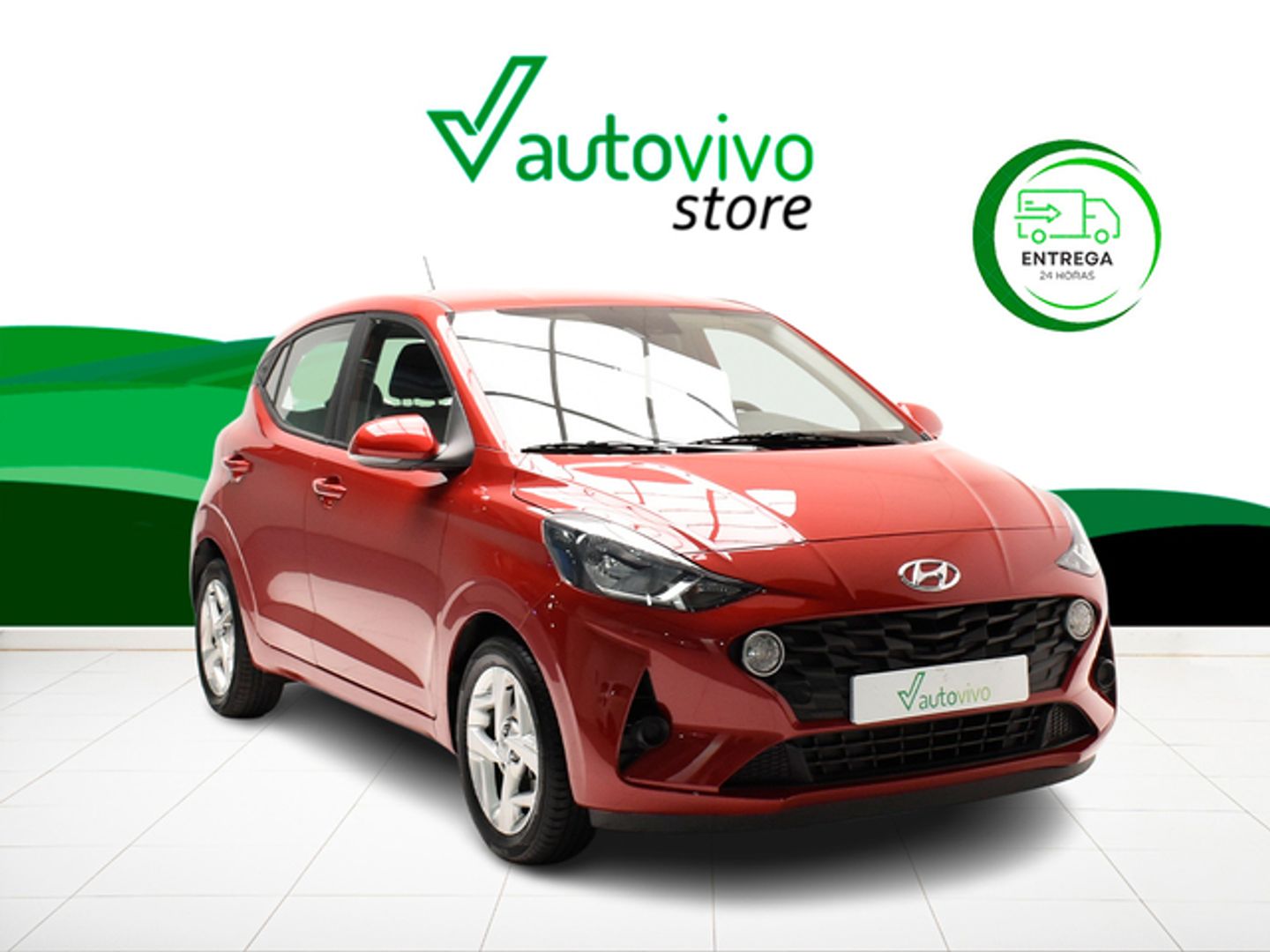Hyundai i10 1.0 Klass 49 kW (67 CV) Rojo Utilitarian