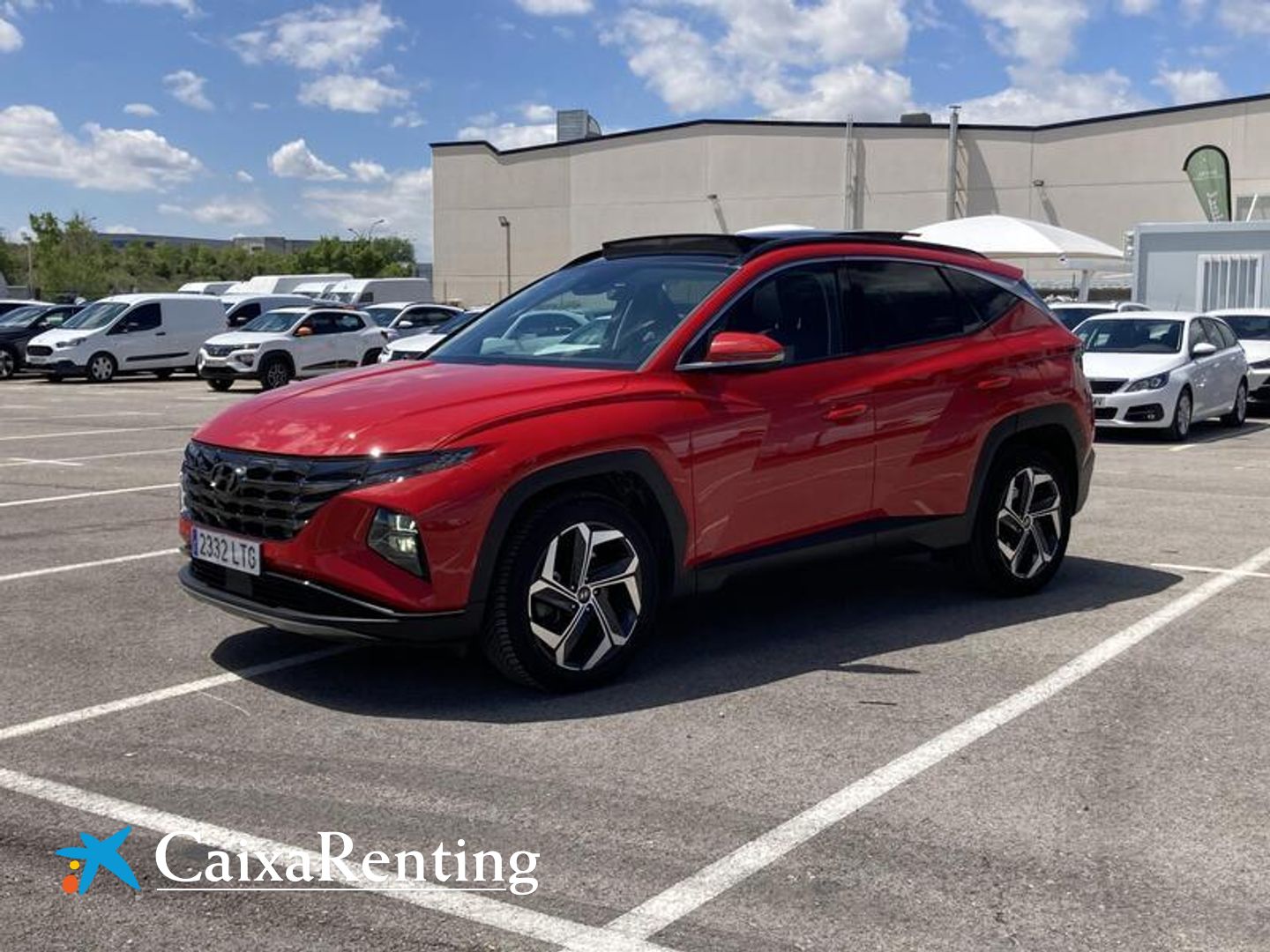 Hyundai Tucson 1.6 TGDI HEV Tecno Sky Auto 169 kW (230 CV) Rojo SUV
