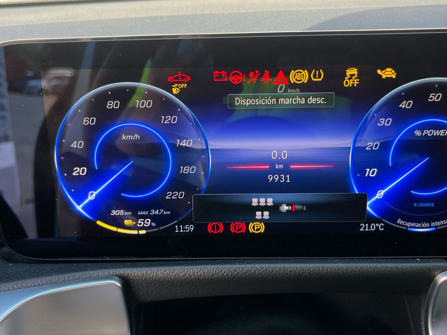 Mercedes-Benz EQB EQB 250+ 140 kW (190 CV)