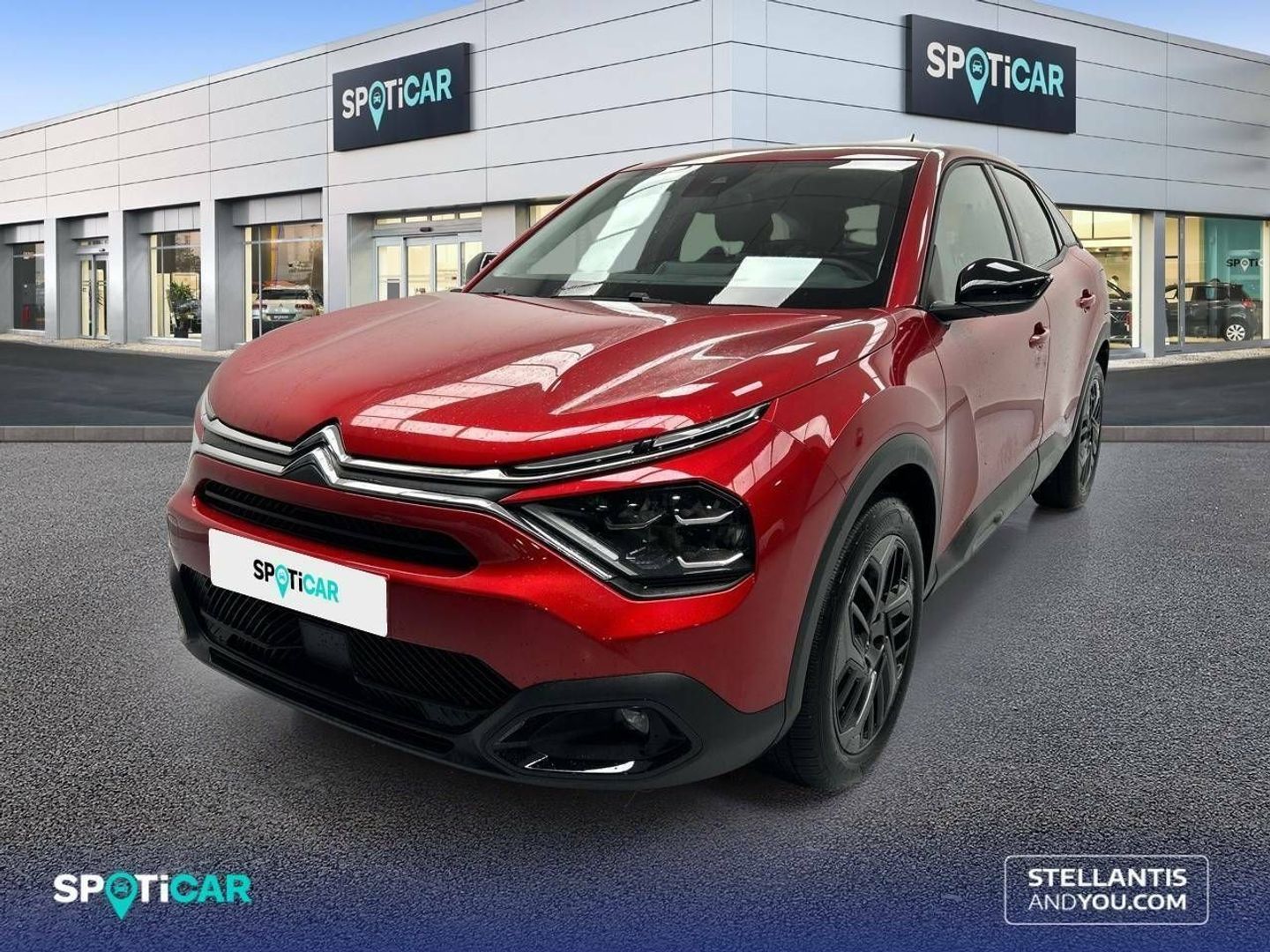 Citroen C4 BlueHDi 130 S&S Plus EAT8 96 kW (131 CV) Rojo Sedan