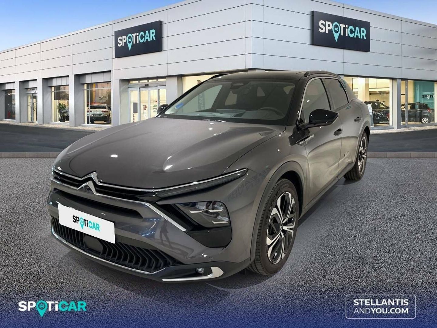 Citroen C5 X Hybrid 180 Shine e-EAT8 132 kW (180 CV) Gris Sedan