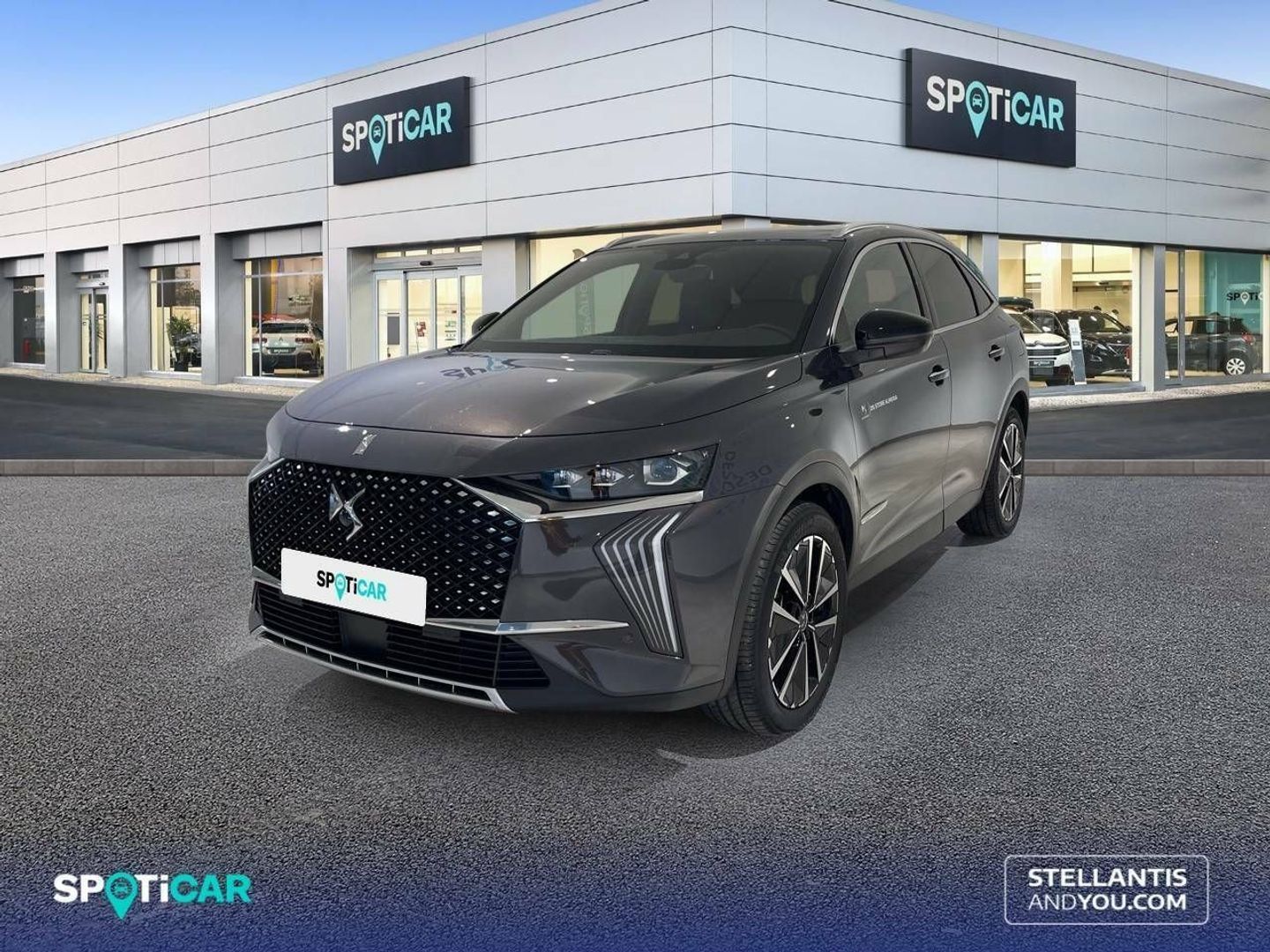 DS DS7 Crossback E-Tense 300 Antoine De Saint Exupery 4x4 221 kW (300 CV) Gris All Terrain / Pick-up