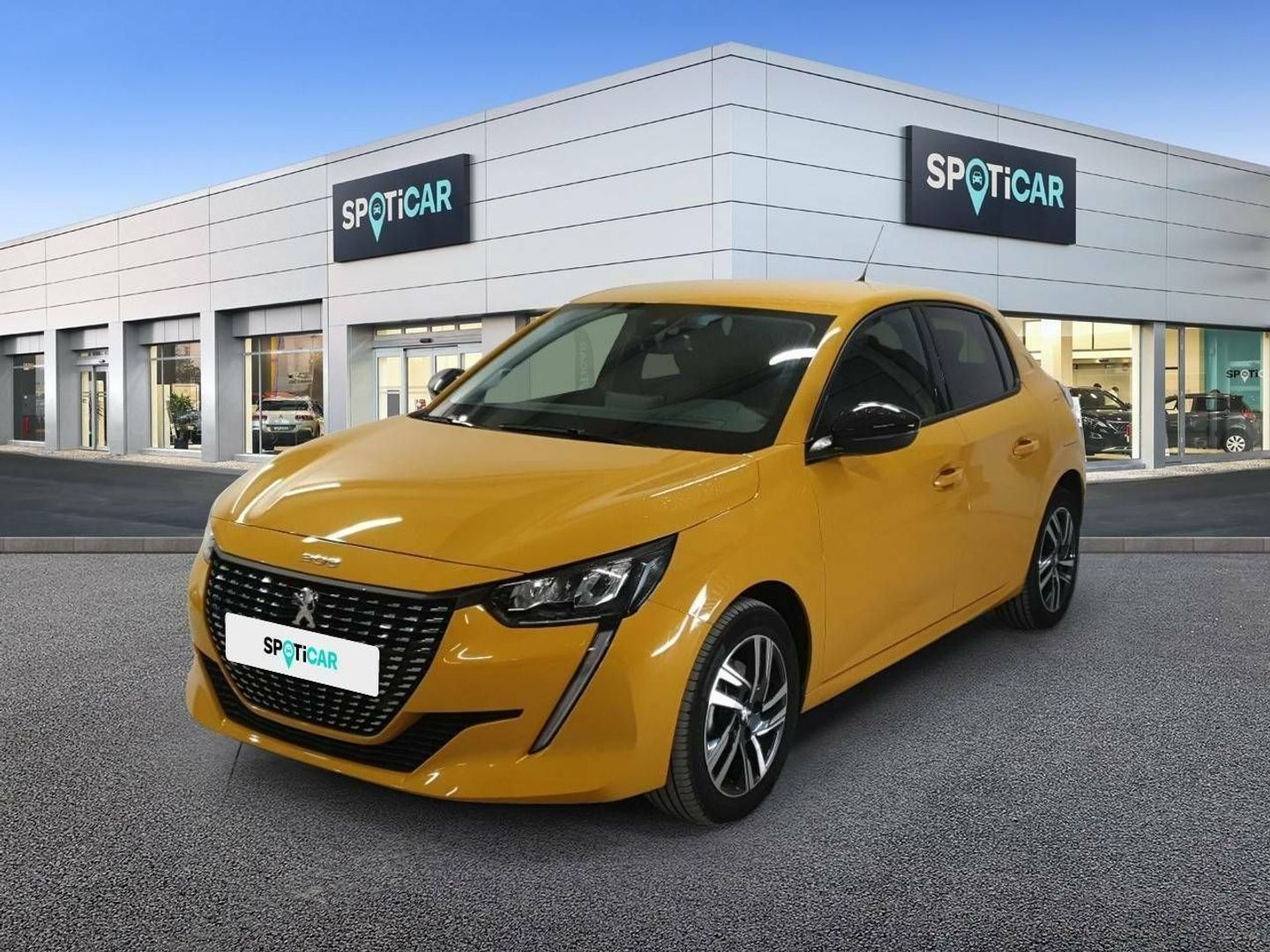 Peugeot 208 BlueHDi 100 Allure 73 kW (100 CV) Amarillo Compact