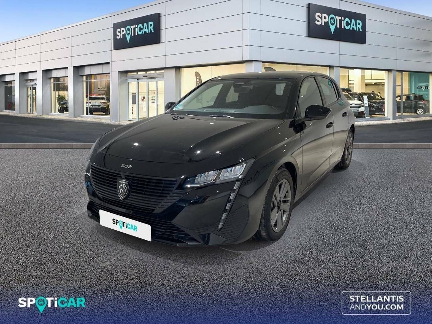 Peugeot 308 Active Pack BlueHDi S&S EAT8 96 kW (130 CV) Negro Compact