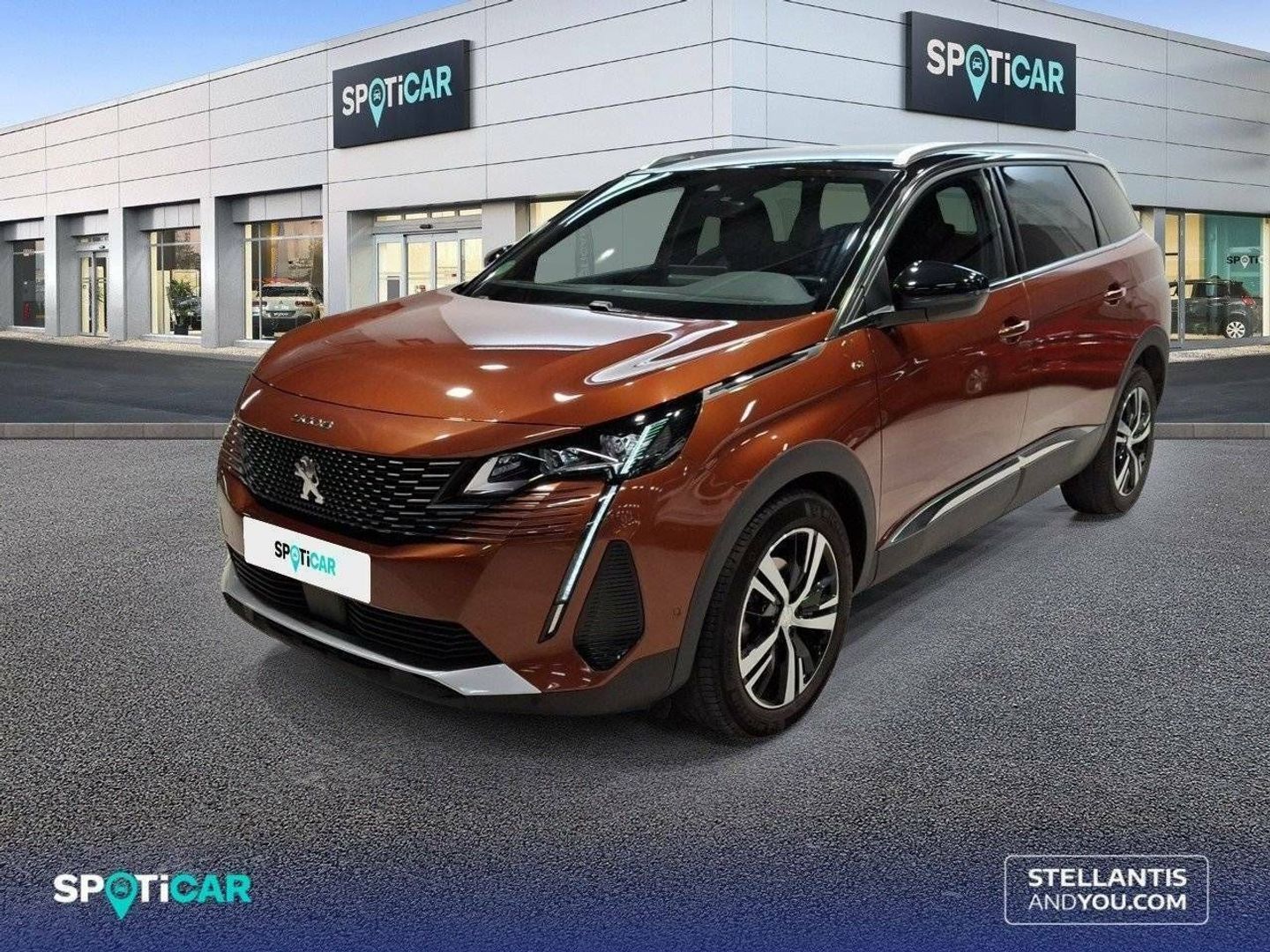 Peugeot 5008 BlueHDI 130 S&S GT EAT8 96 kW (130 CV) Marrón SUV