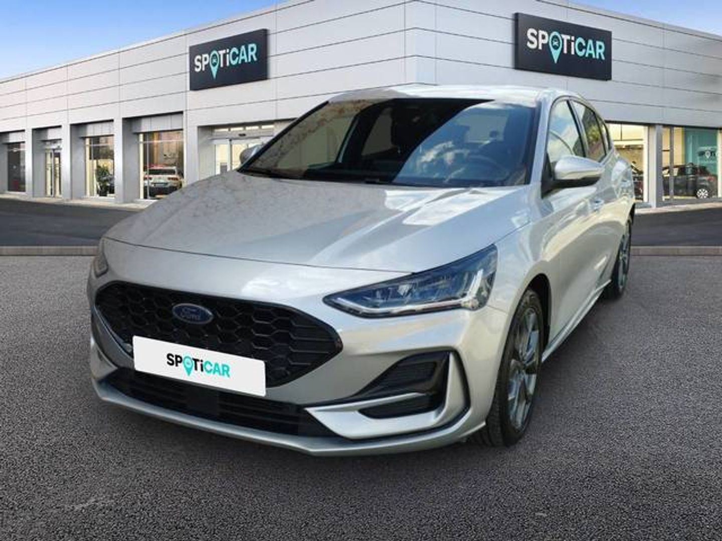 Ford Focus 1.0 Ecoboost MHEV ST-Line 114 kW (155 CV) Gris Plata Compact