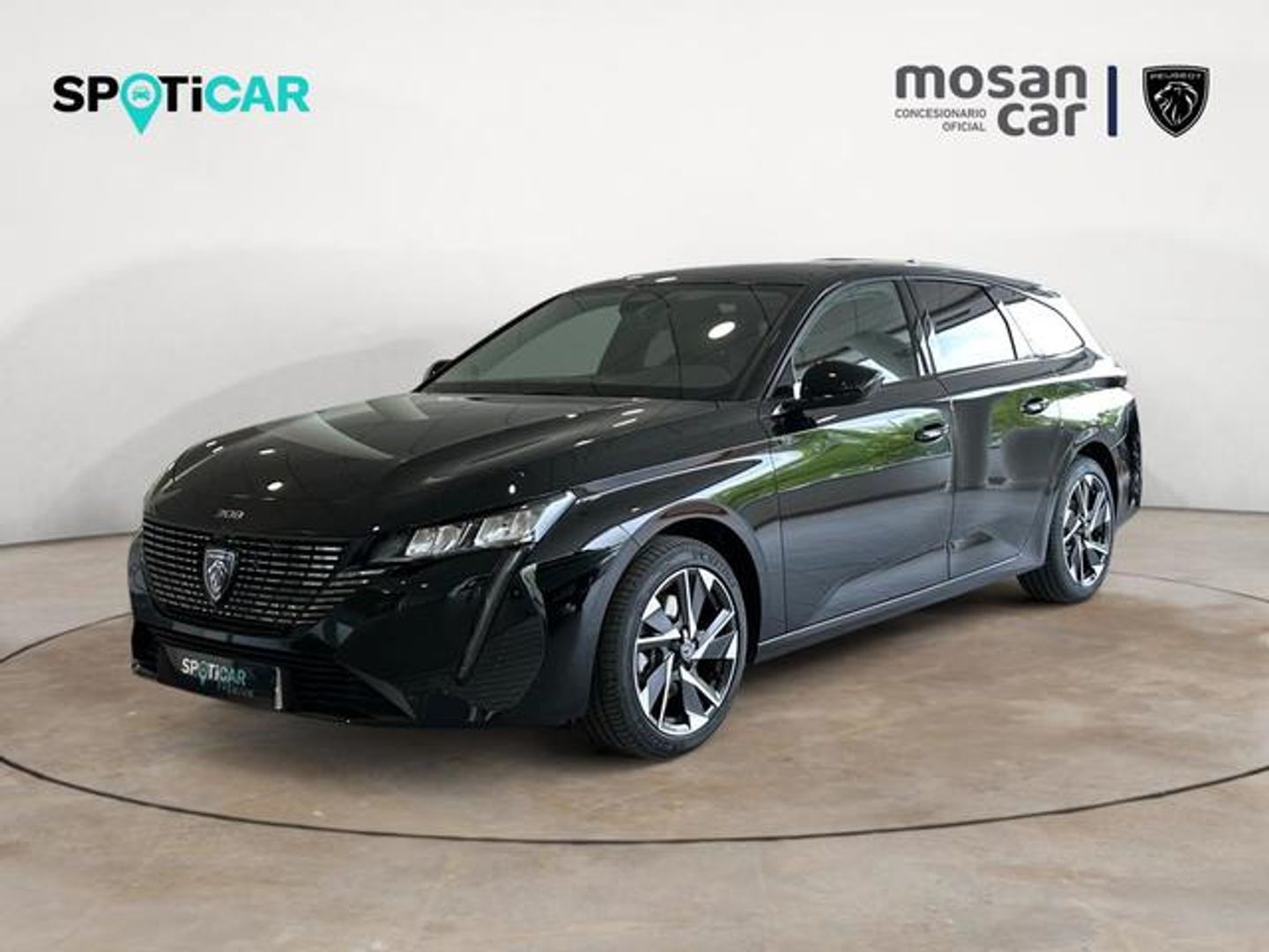 Peugeot 308 SW Allure Hybrid 136 e-DCS6 100 kW (136 CV) Negro Familiar