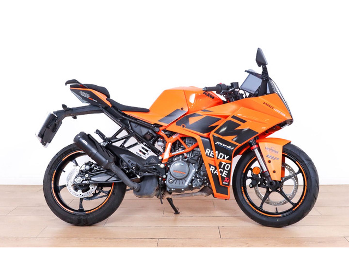 KTM RC 125 Naranja Motorcycle