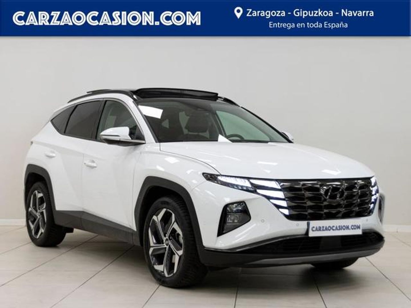 Hyundai Tucson 1.6 TGDI HEV Tecno Sky Auto 169 kW (230 CV) Blanco SUV