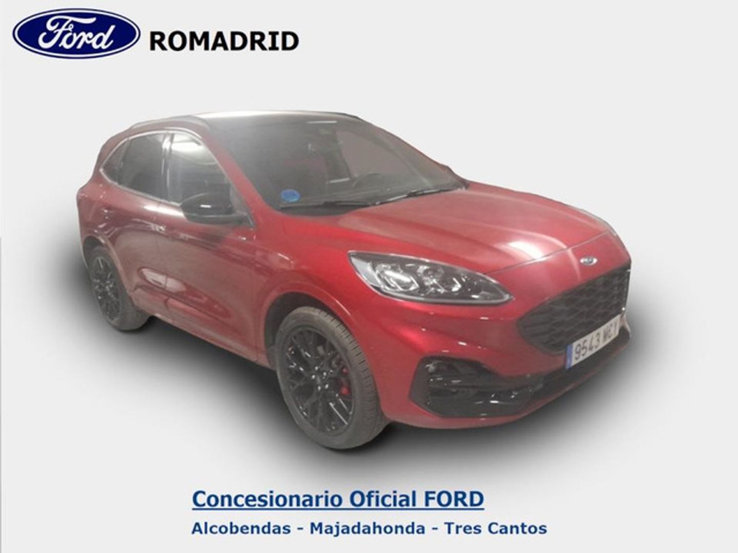 Ford Kuga 2.5 Duratec PHEV ST-Line X Auto 165 kW (225 CV) Rojo SUV
